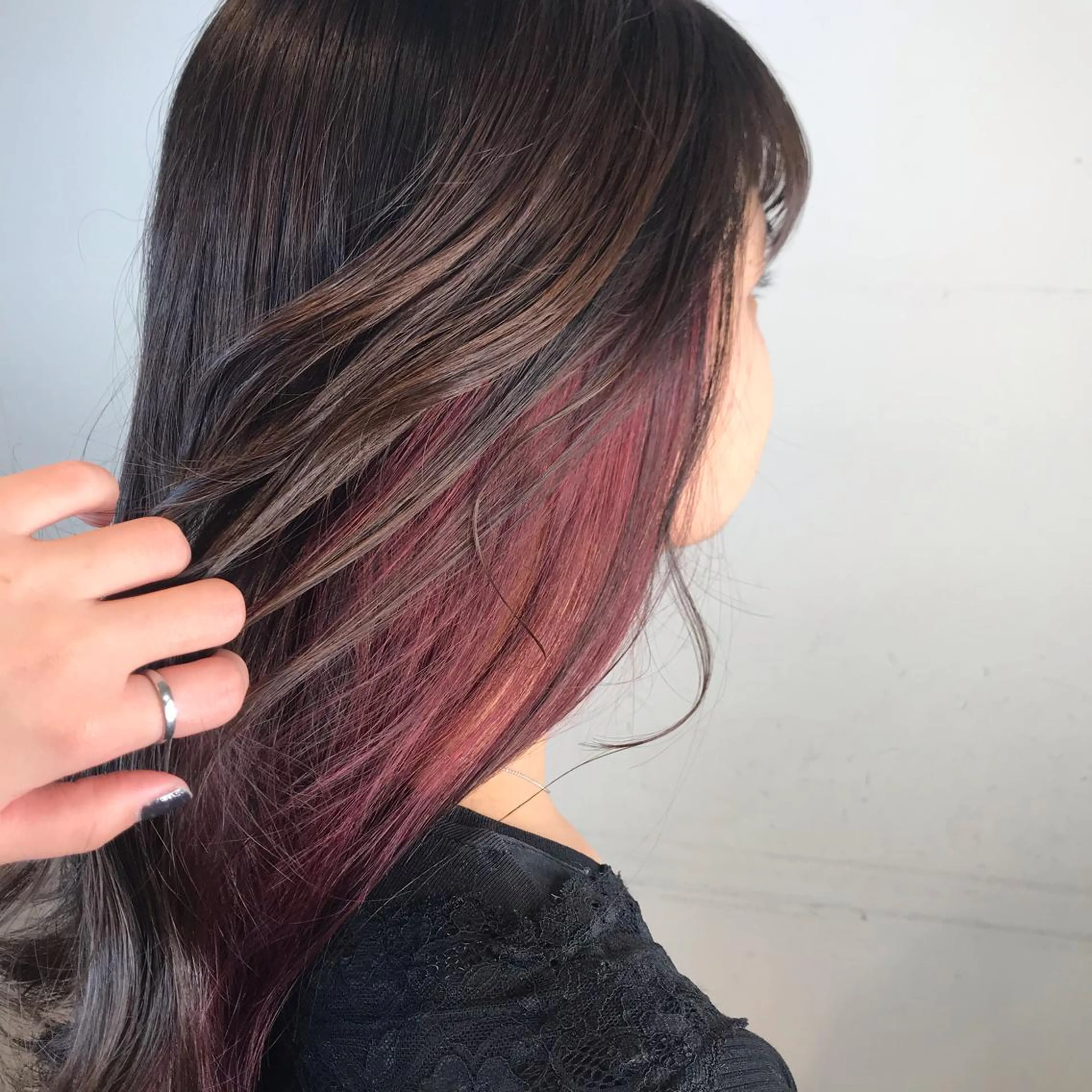 ロング カラー knock【ノック】所属・烏丸韓国ヘア🇰🇷 ayaka🎀のヘアスタイル