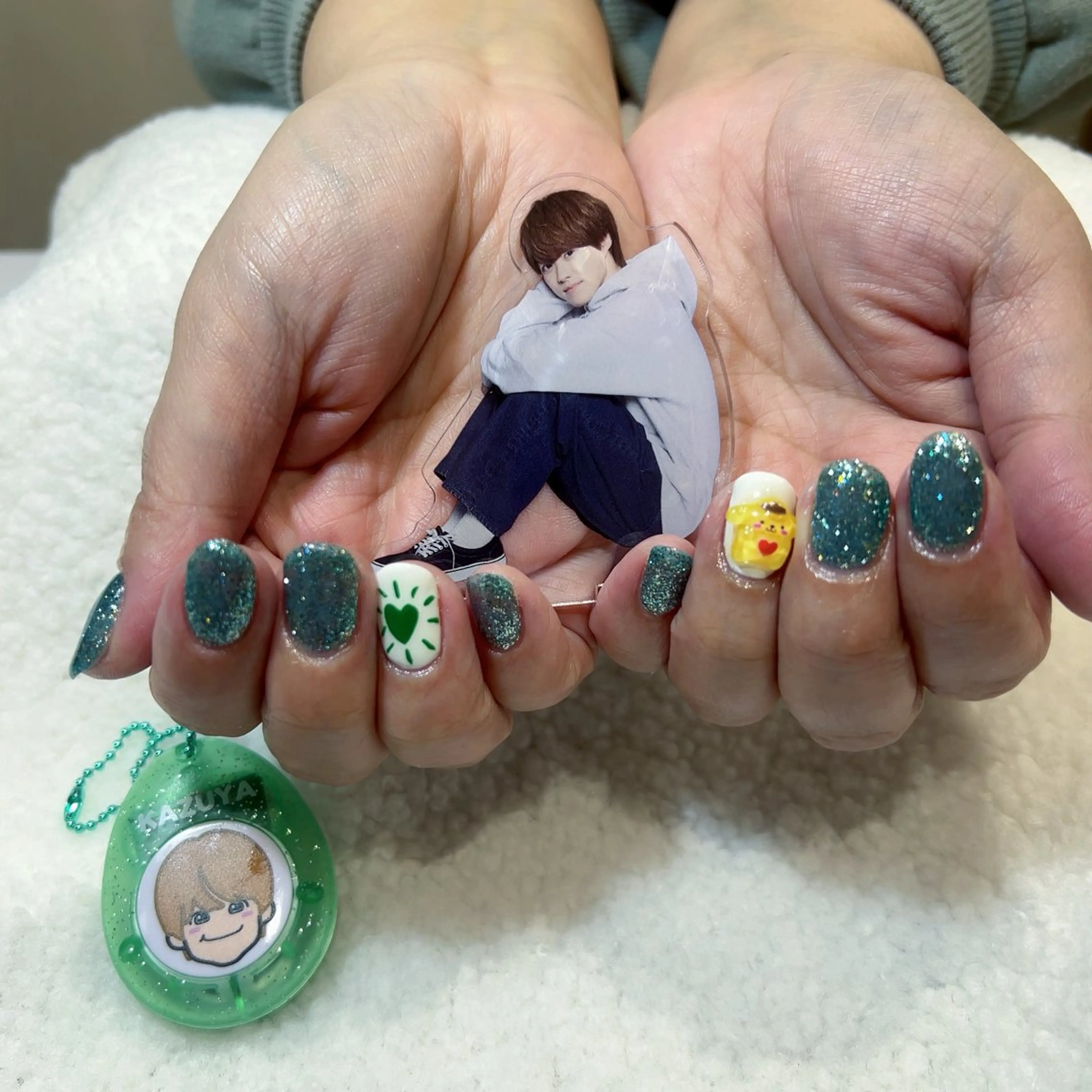 ネイル ハンドネイル hair&make EARTH coiffure beaute 龍ケ崎店所属・nailset/ asukaのネイルデザイン