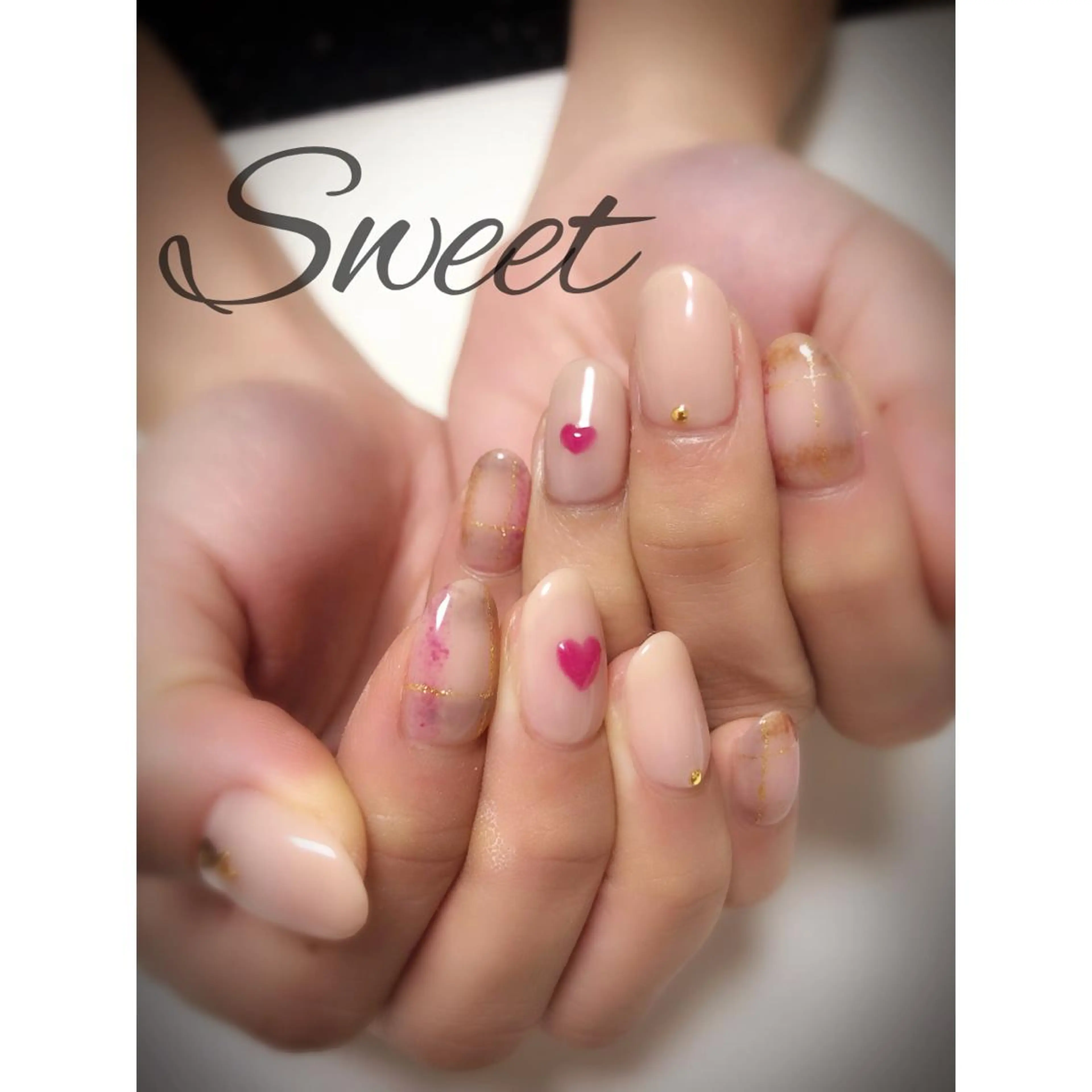 ネイル sweet 仲野陽子のネイルデザイン