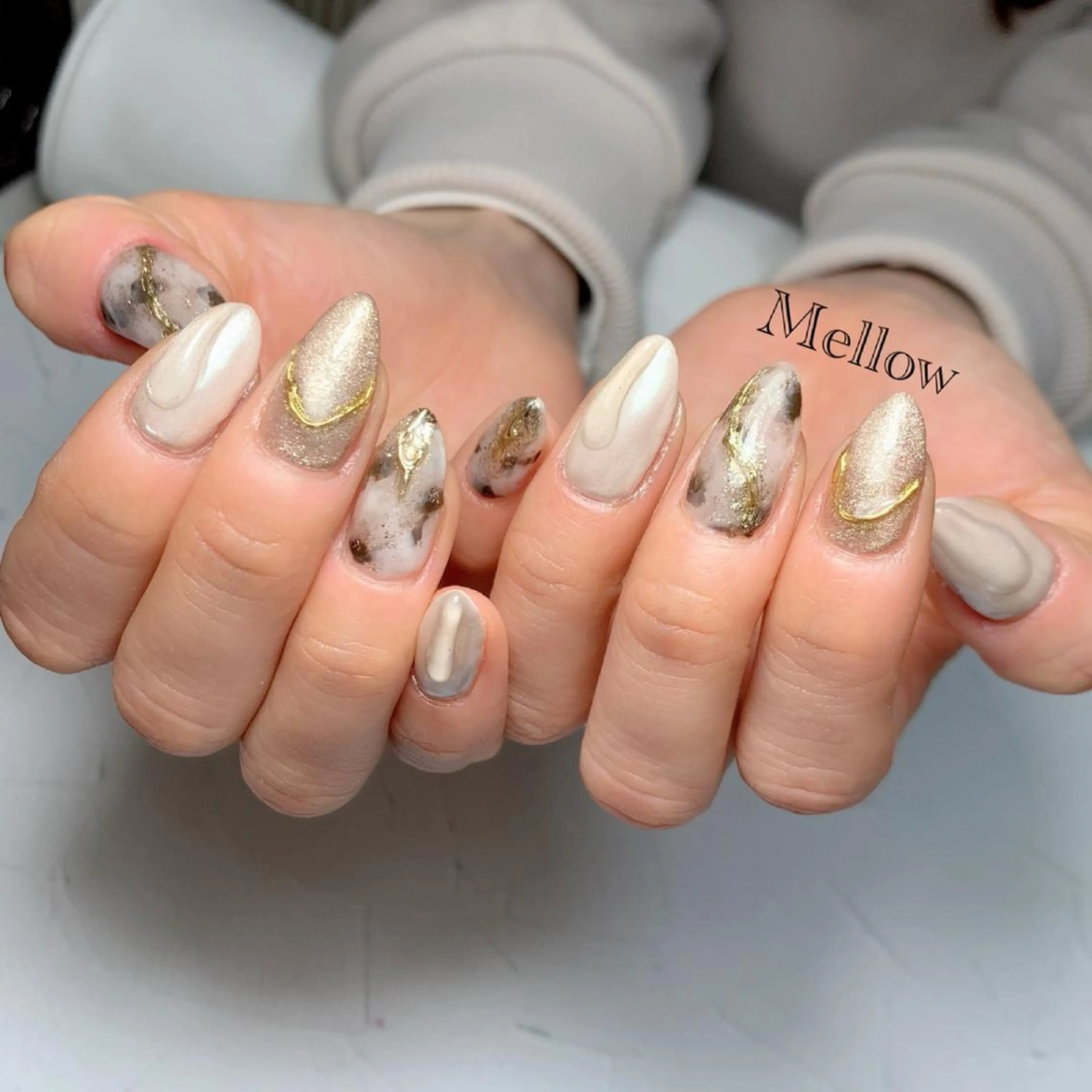 ネイル アートネイル Mellow所属・Mellow Nailのネイルデザイン
