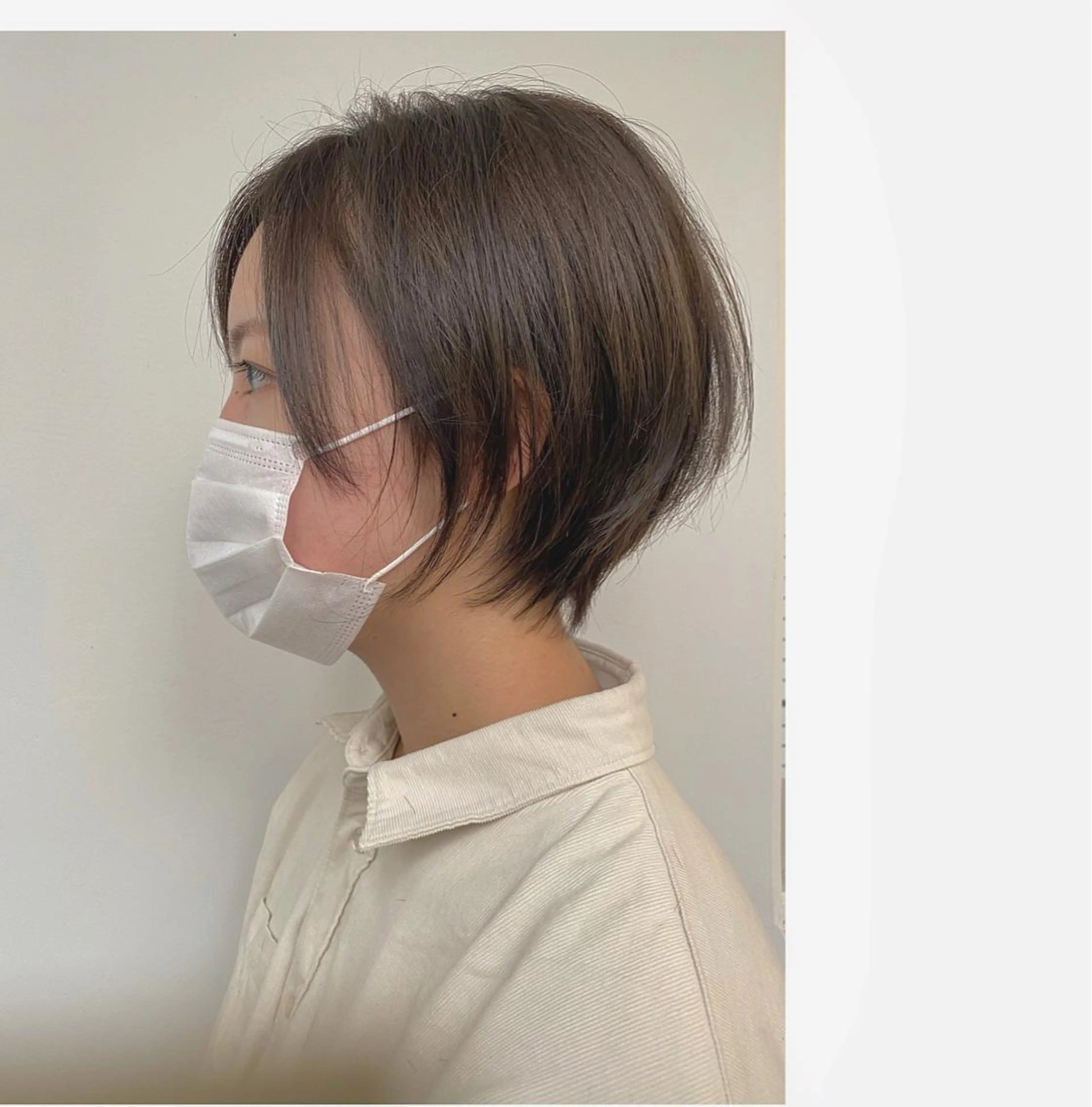 ショート カラー パーマ 🐶 アヤカのヘアスタイル