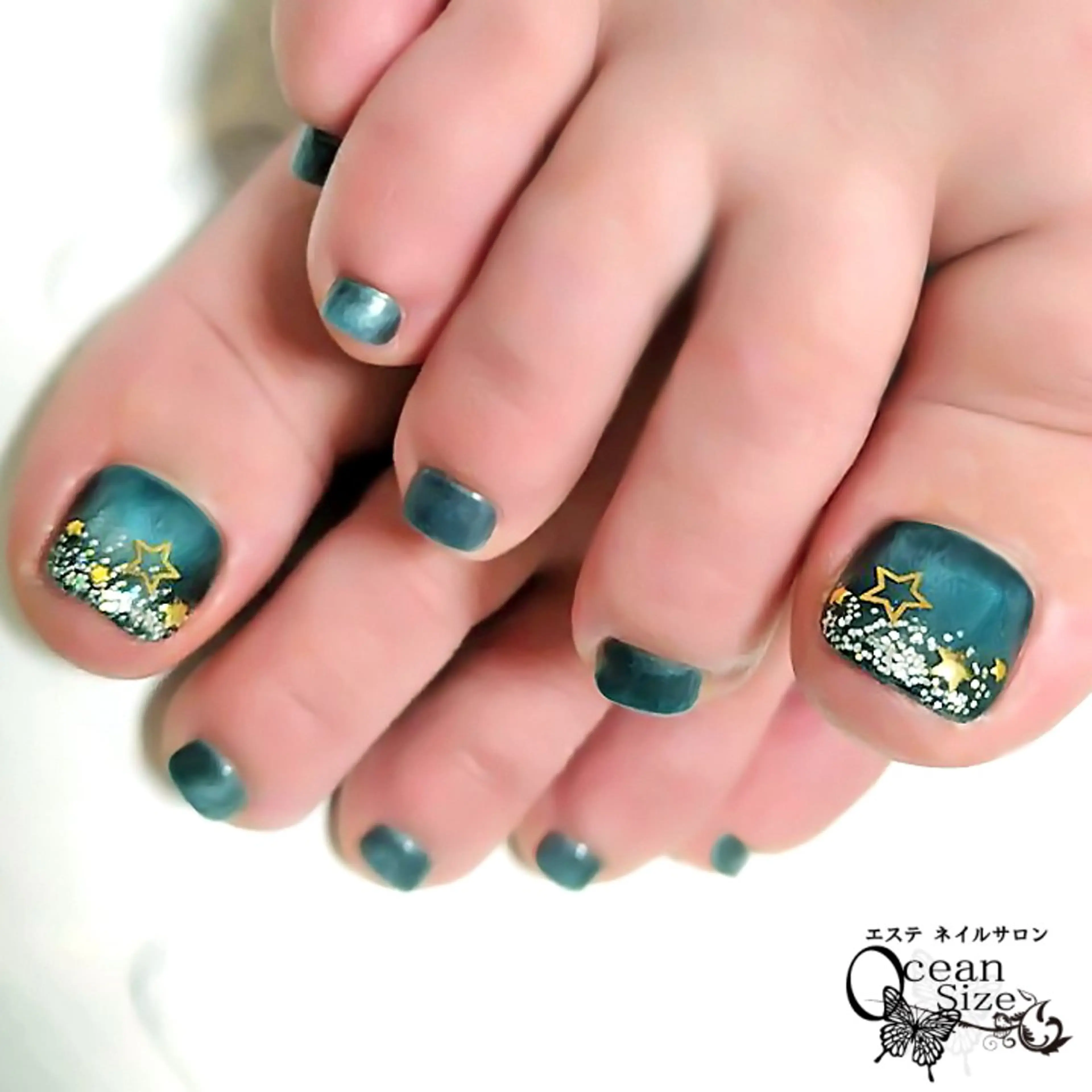 ネイル フットネイル 宮森 貴子のネイルデザイン