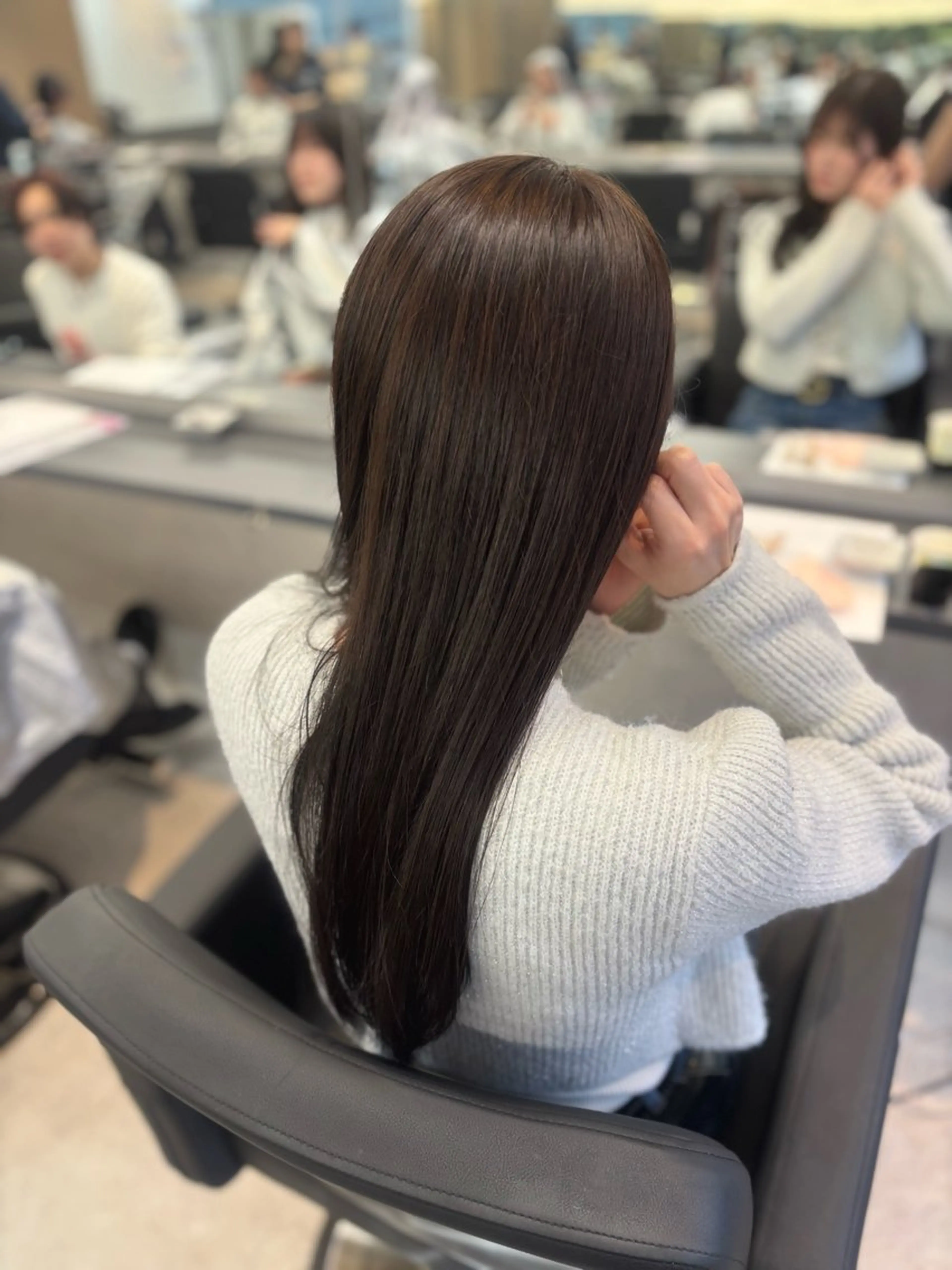 カラー アッシュ アッシュブラウン ブラウンカラー カット ヘアカラー チサト🍨/仙台 /縮毛矯正🪄🫧のヘアスタイル