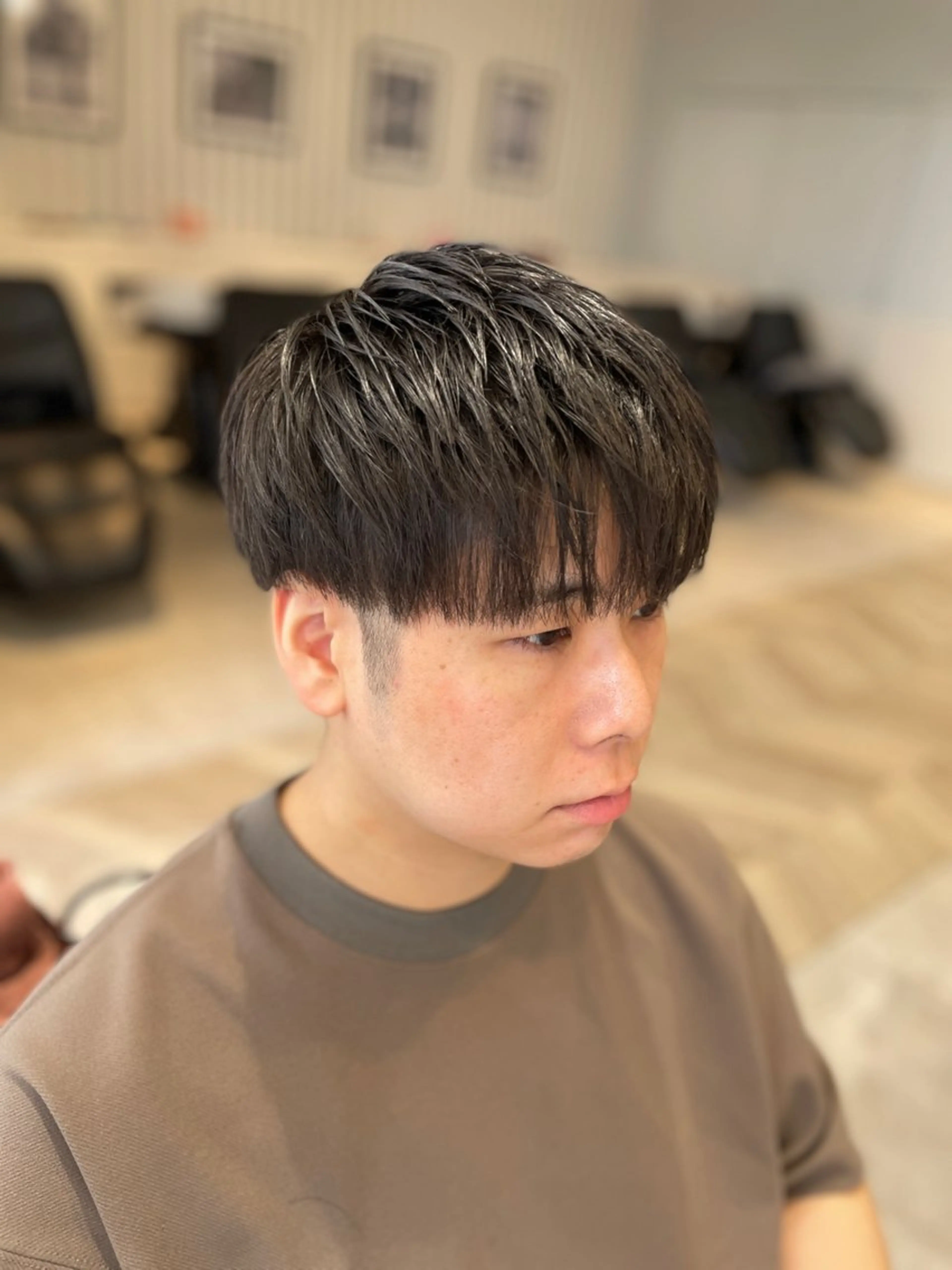 ショート メンズ 刈り上げ カット メンズパーマ/カット / 古川　諒のヘアスタイル