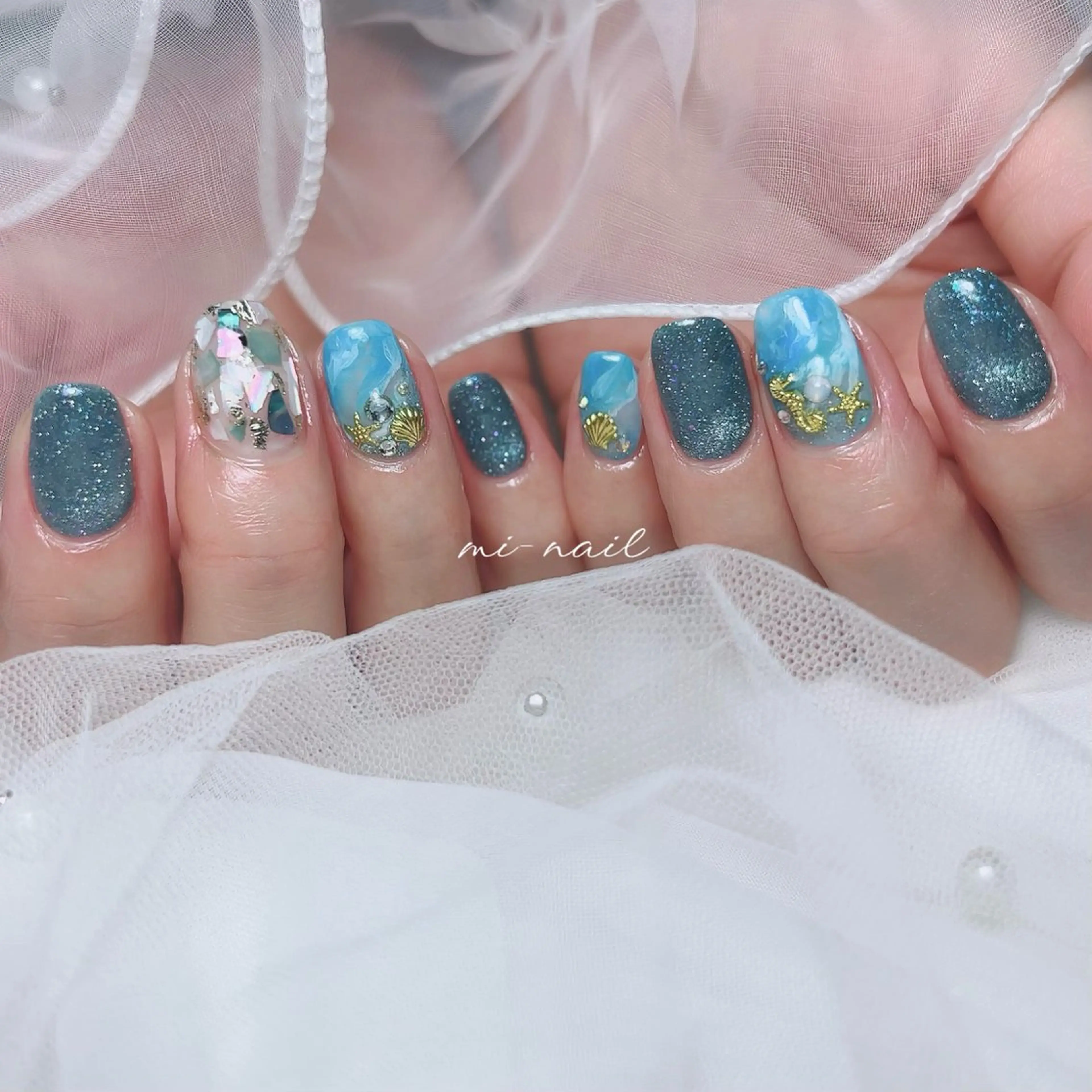 ネイル ハンドネイル ..mi_nail..所属・..mi-nail ..のネイルデザイン
