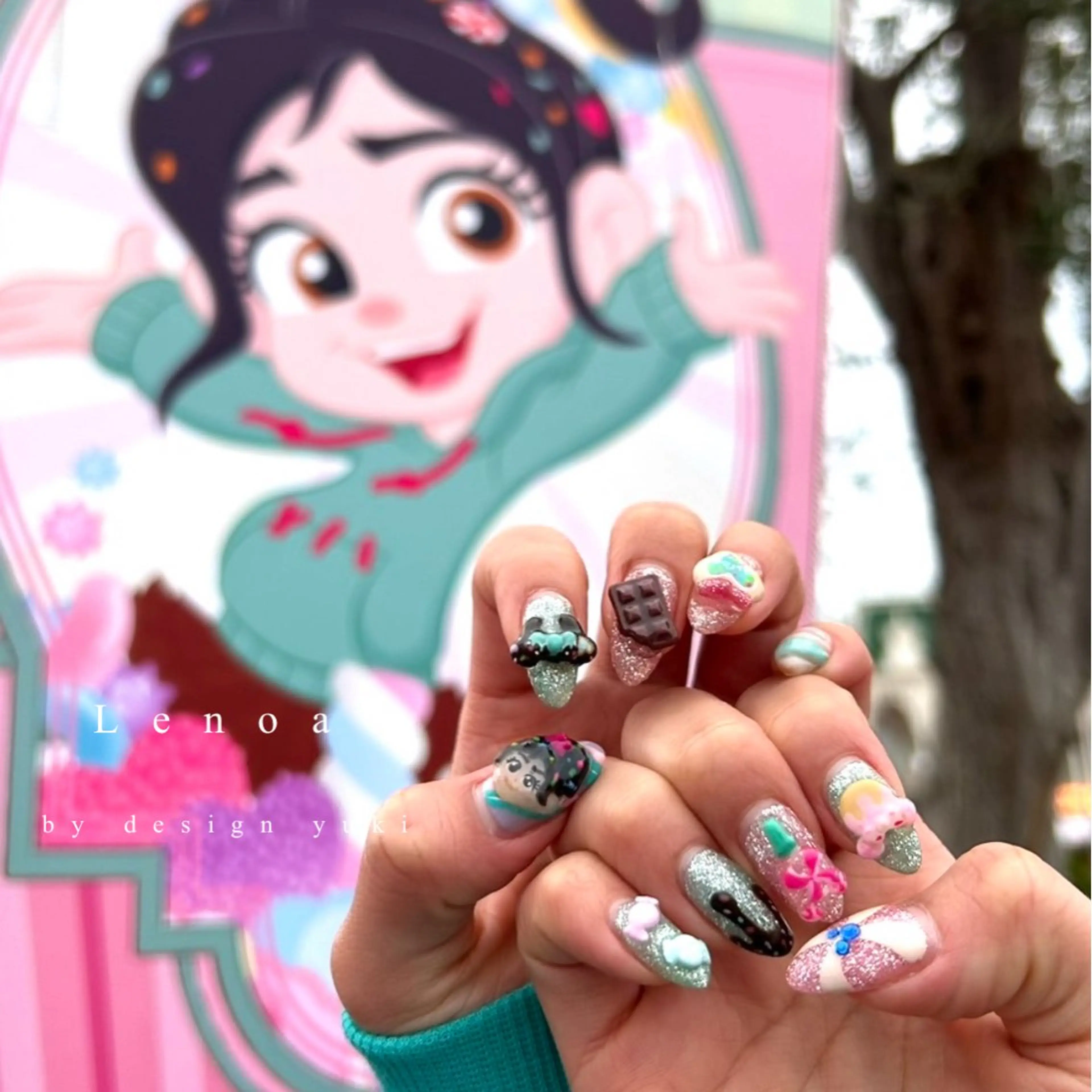 ネイル ハンドネイル Lenoa Yukiのネイルデザイン