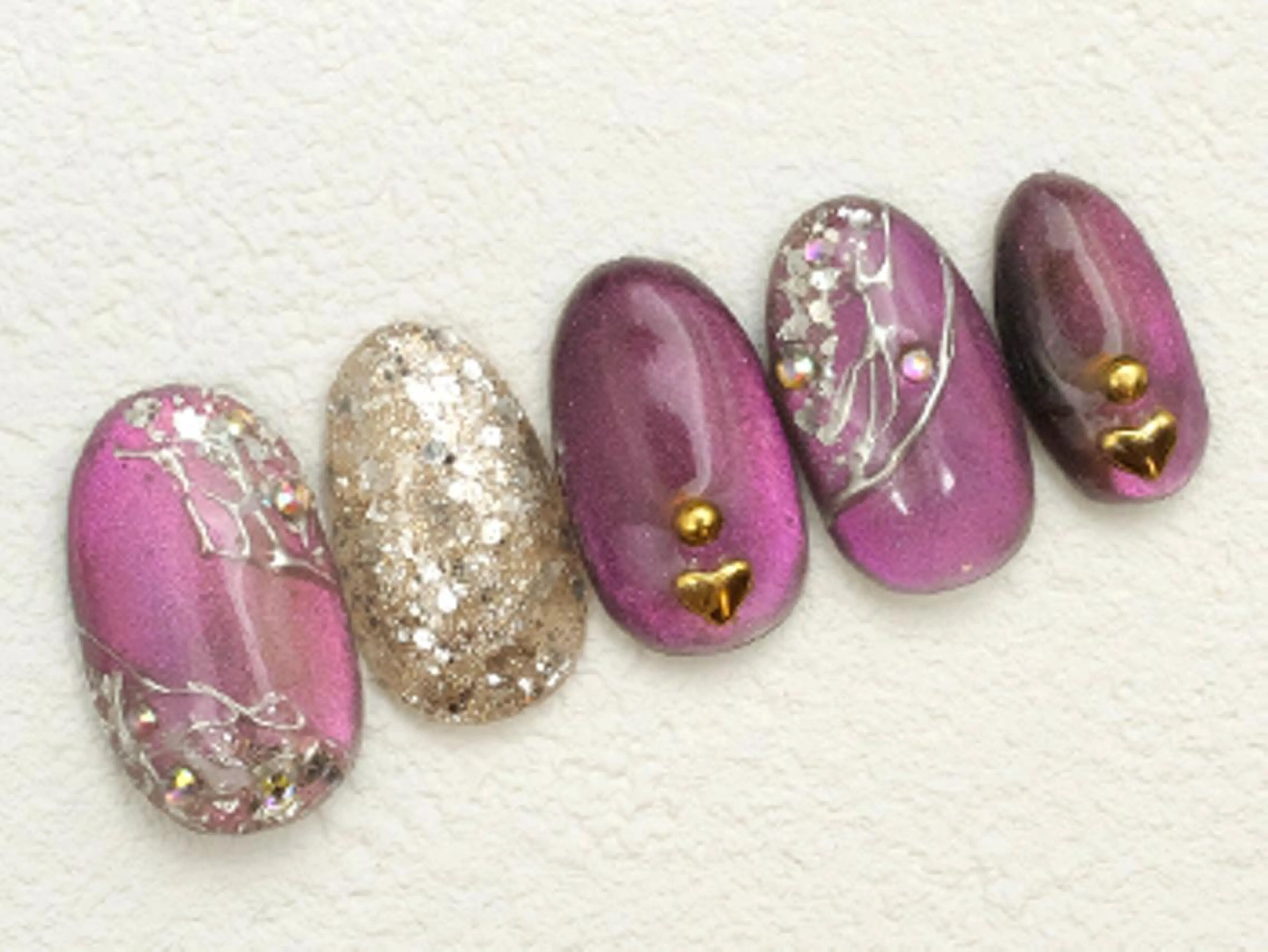 ネイル ハンドネイル 池袋💖ネイル 定額コースのネイルデザイン