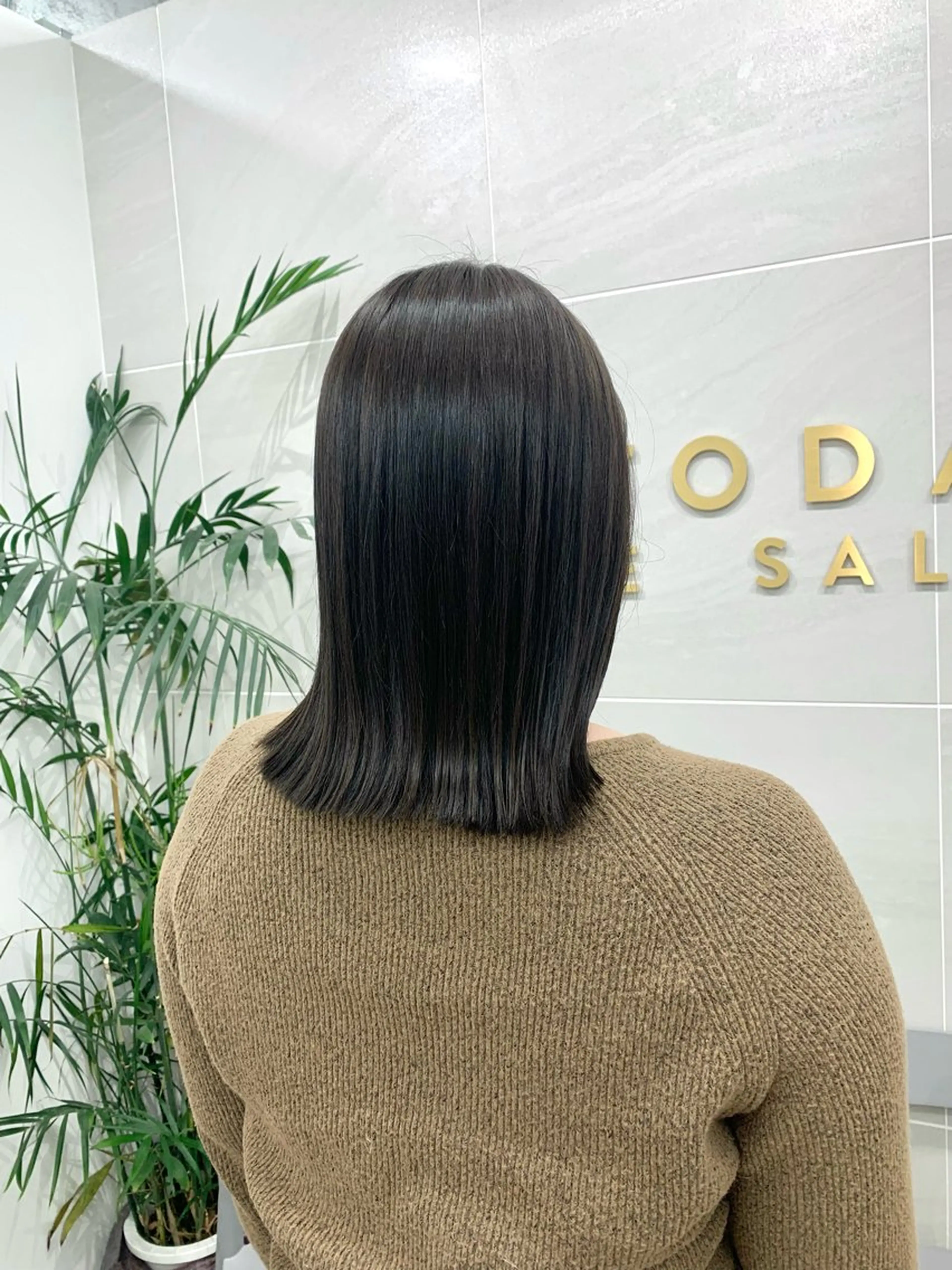 ミディアム カラー グレージュ オリーブグレージュ オリーブグレー カット ヘアカラー ヘッドスパ 本格ヘッドスパ🌿 ×ヘア　佐藤のヘアスタイル