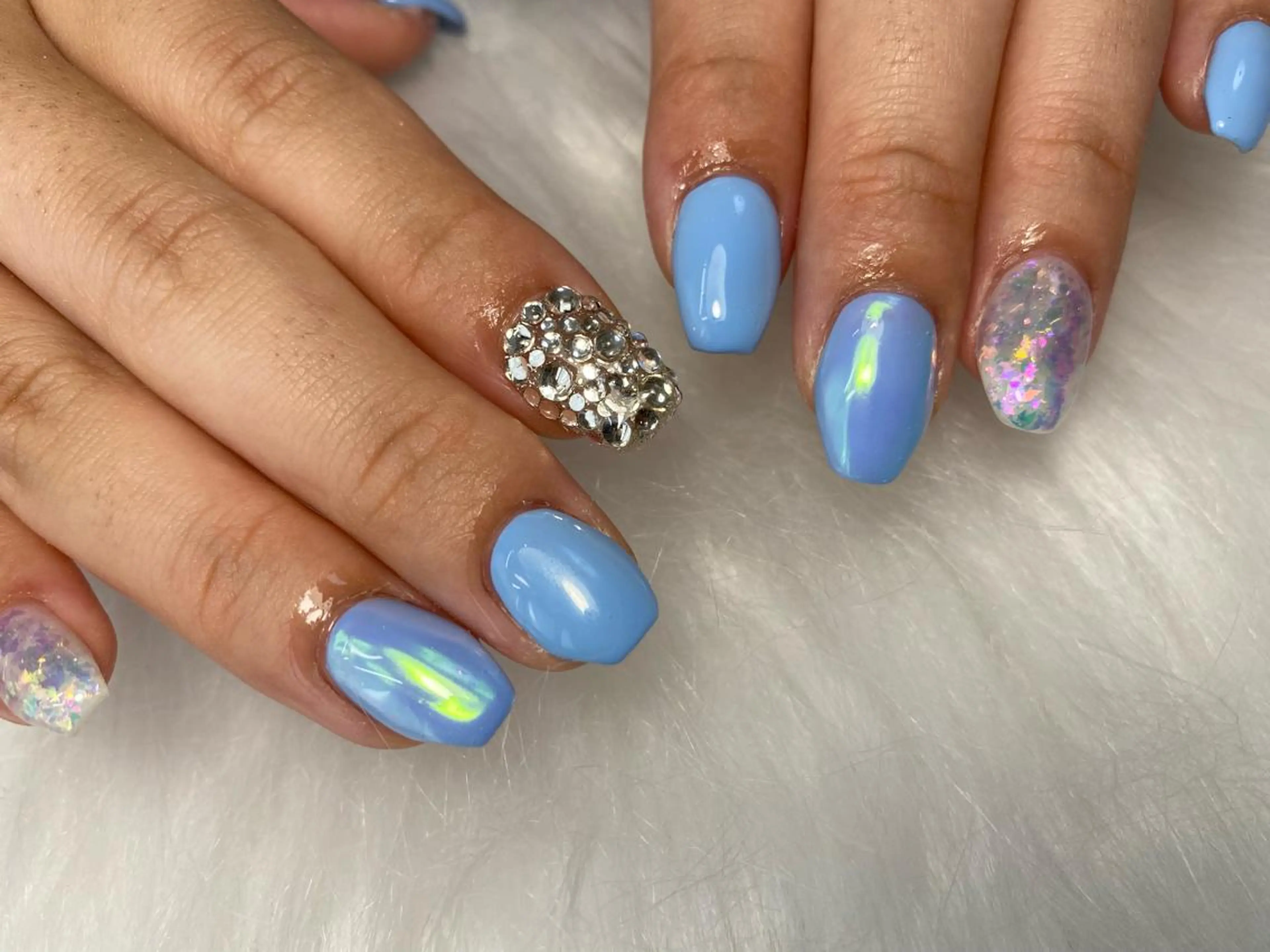 ネイル ハンドネイル Mana‪ ‪·͜· ❤︎‬のネイルデザイン