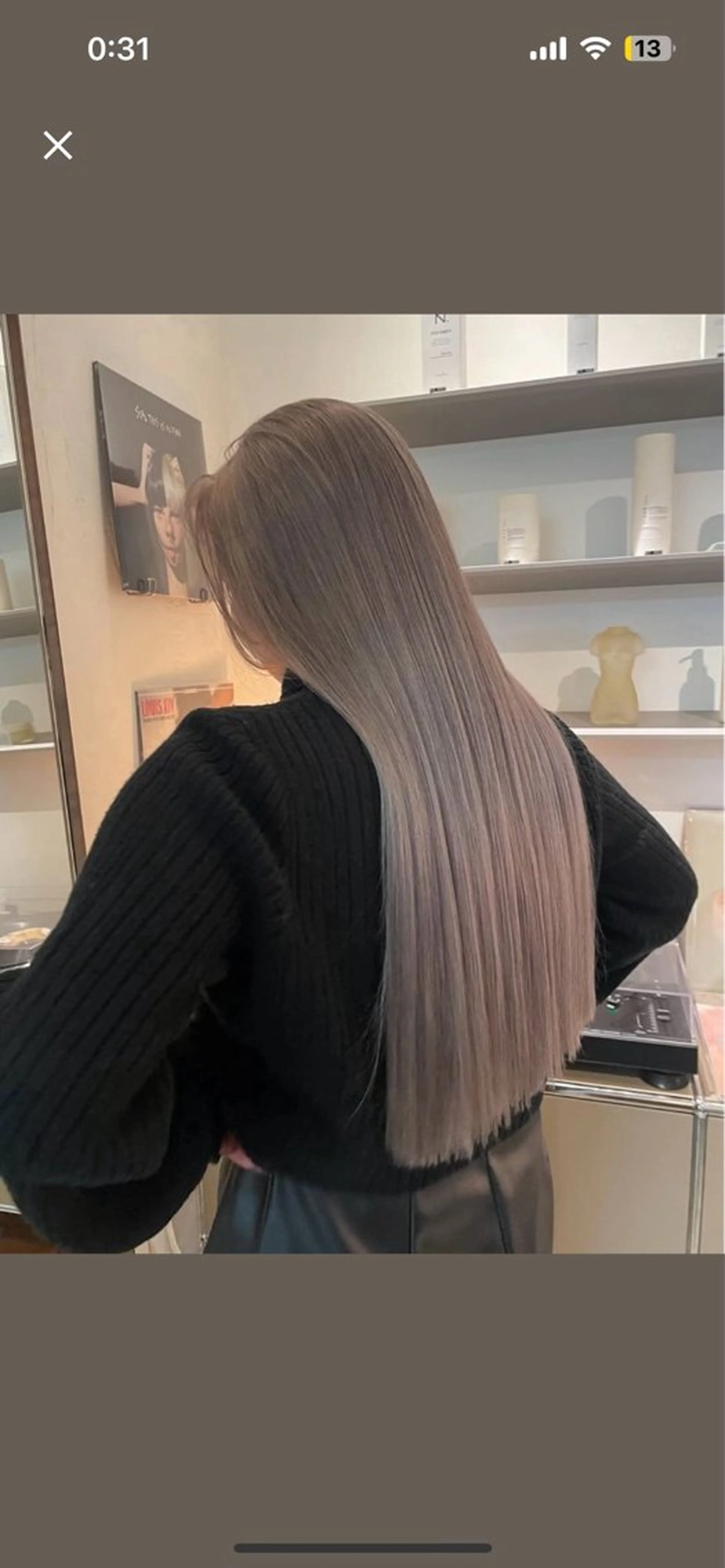 ダブルカラー (1bleach1回にカラーです) 👱🏻♀️❤️の写真