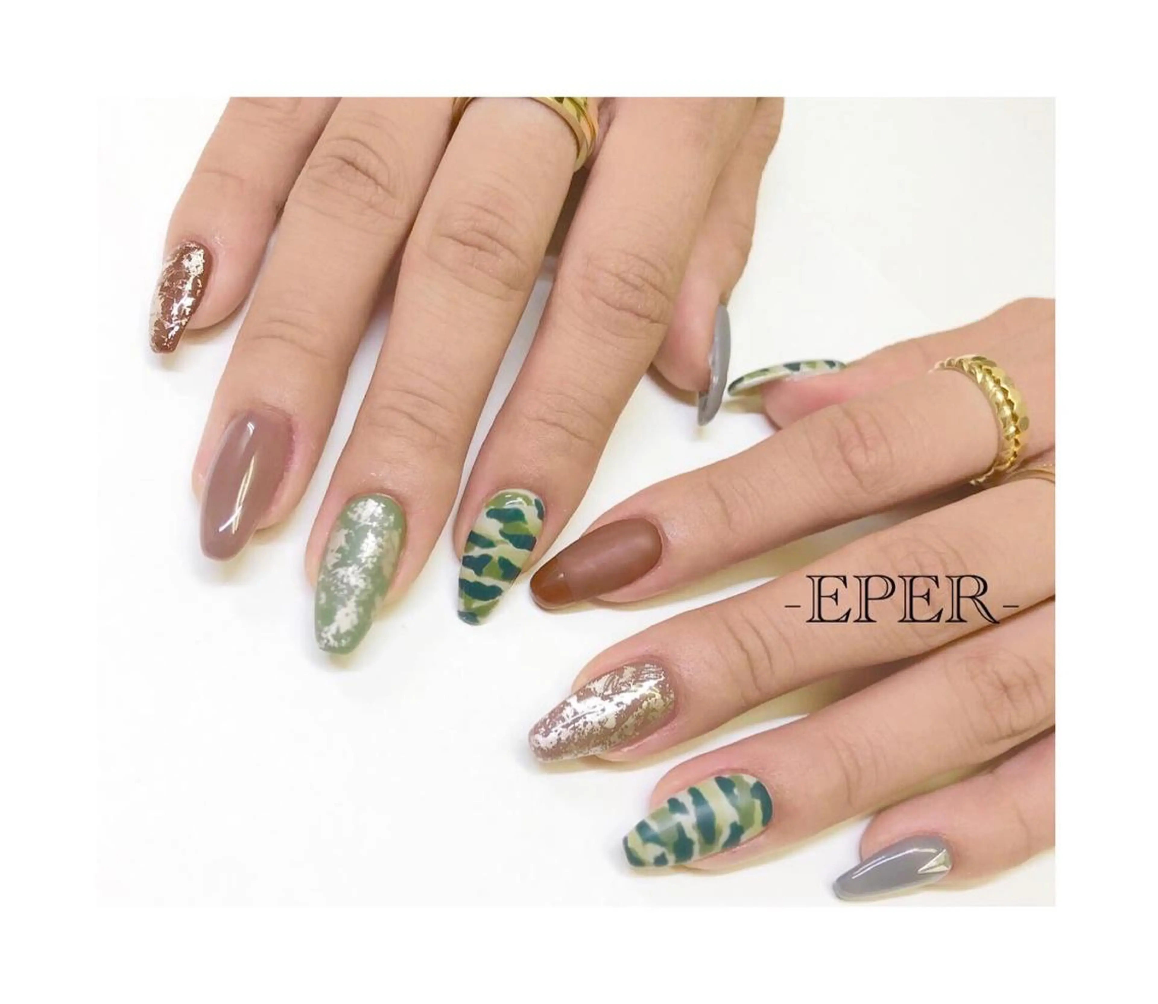 ネイル 持ち込み ネイルサロン -EPER-エペルのネイルデザイン