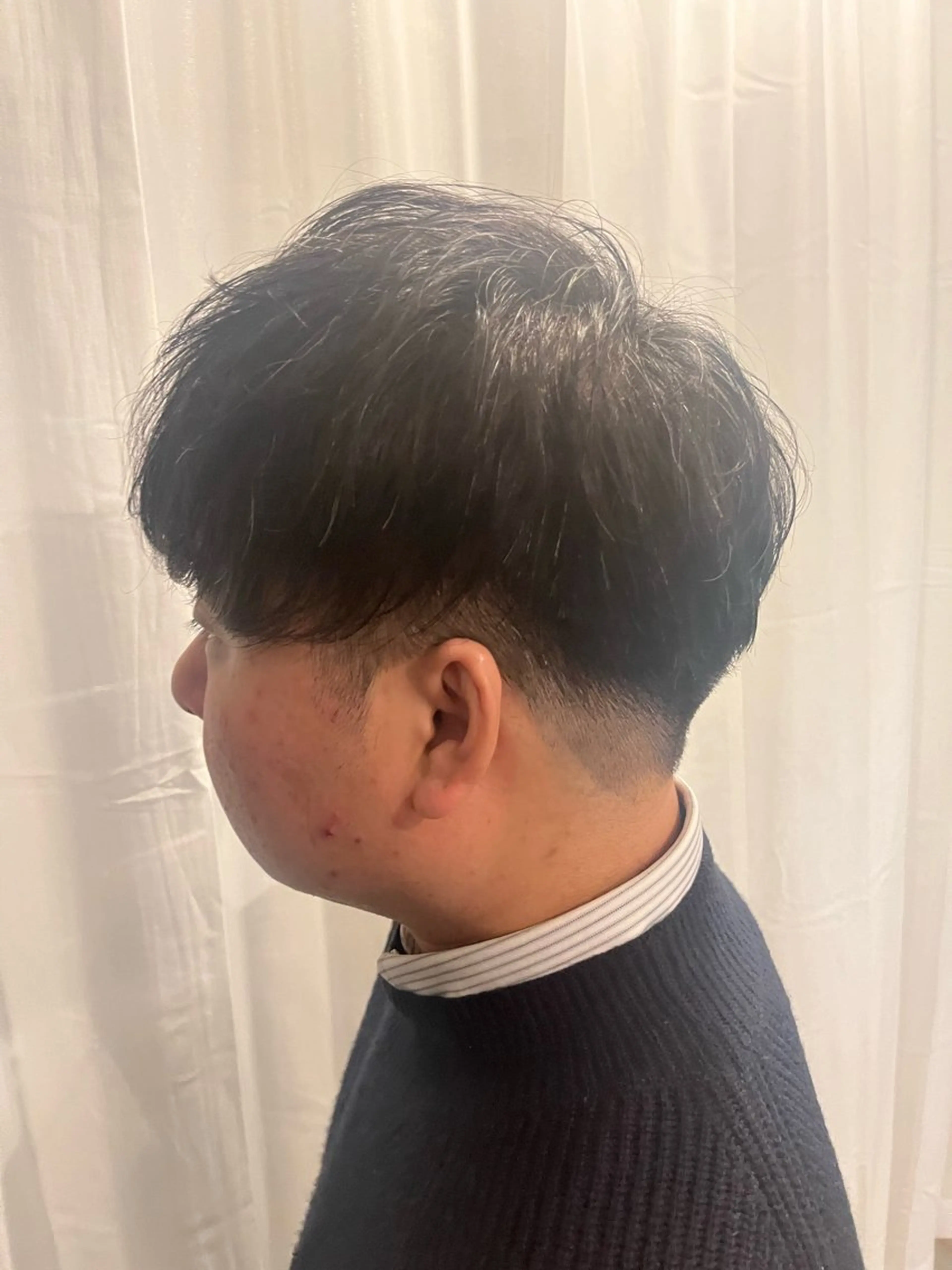 ショート フナビキ ユウキのヘアスタイル