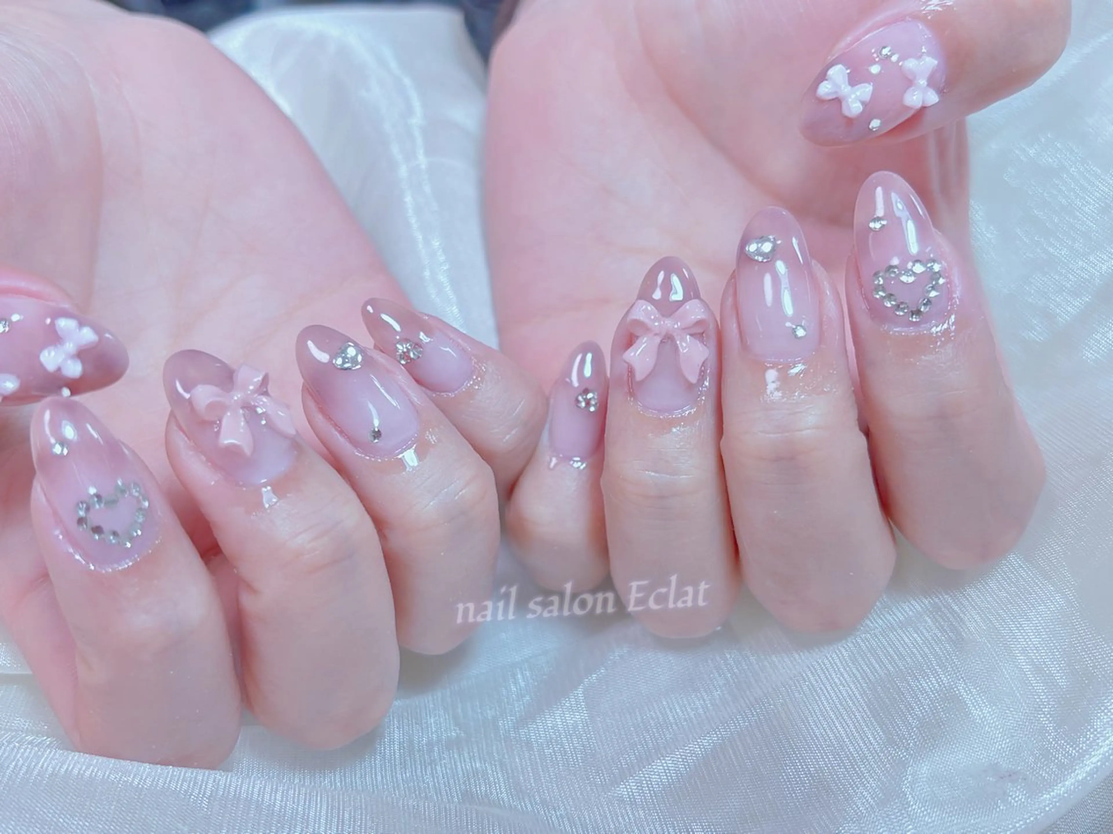 ネイル ネイルサロンエクラ 🫧Shizukaのネイルデザイン