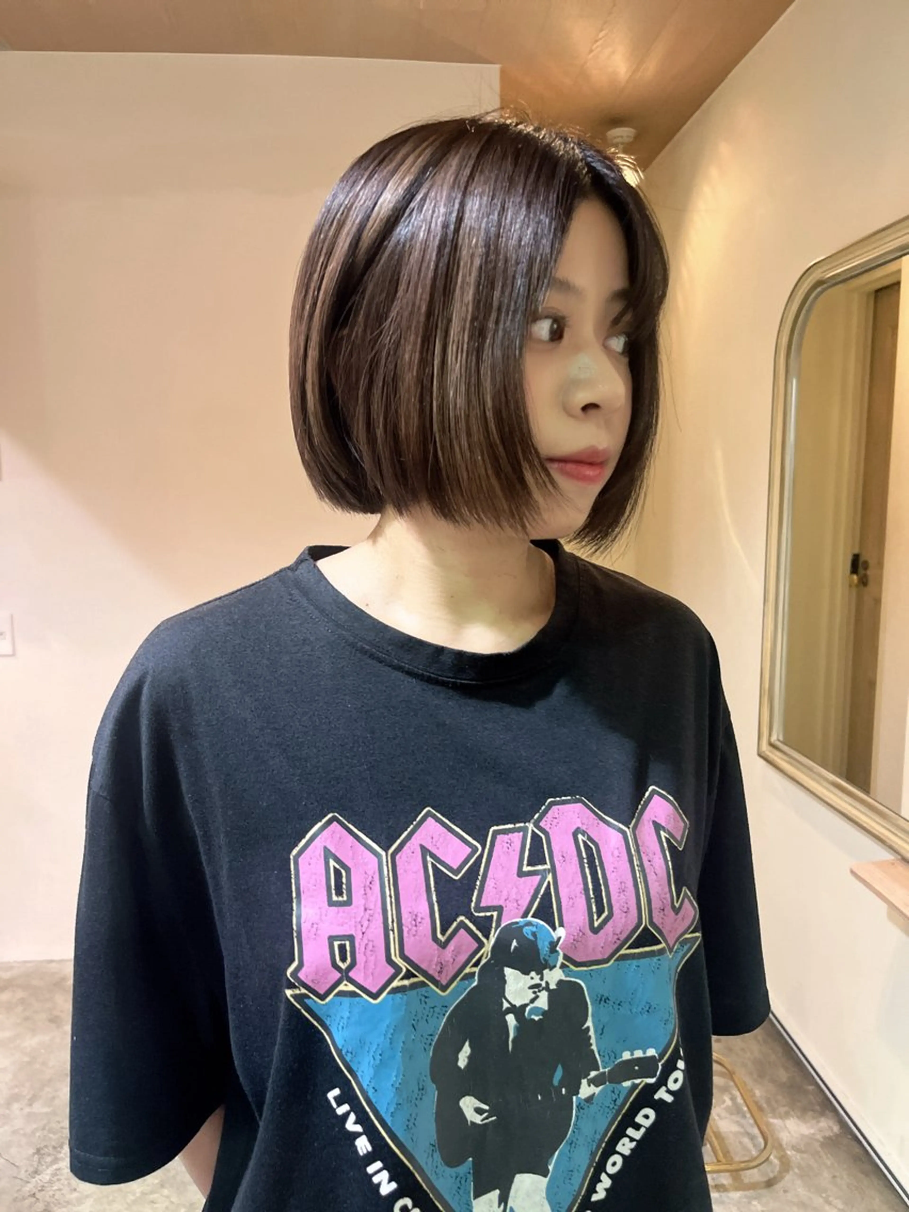 ミディアム 顔周りカット レイヤーカット カットモデル募集🤍 🐇anzuのヘアスタイル