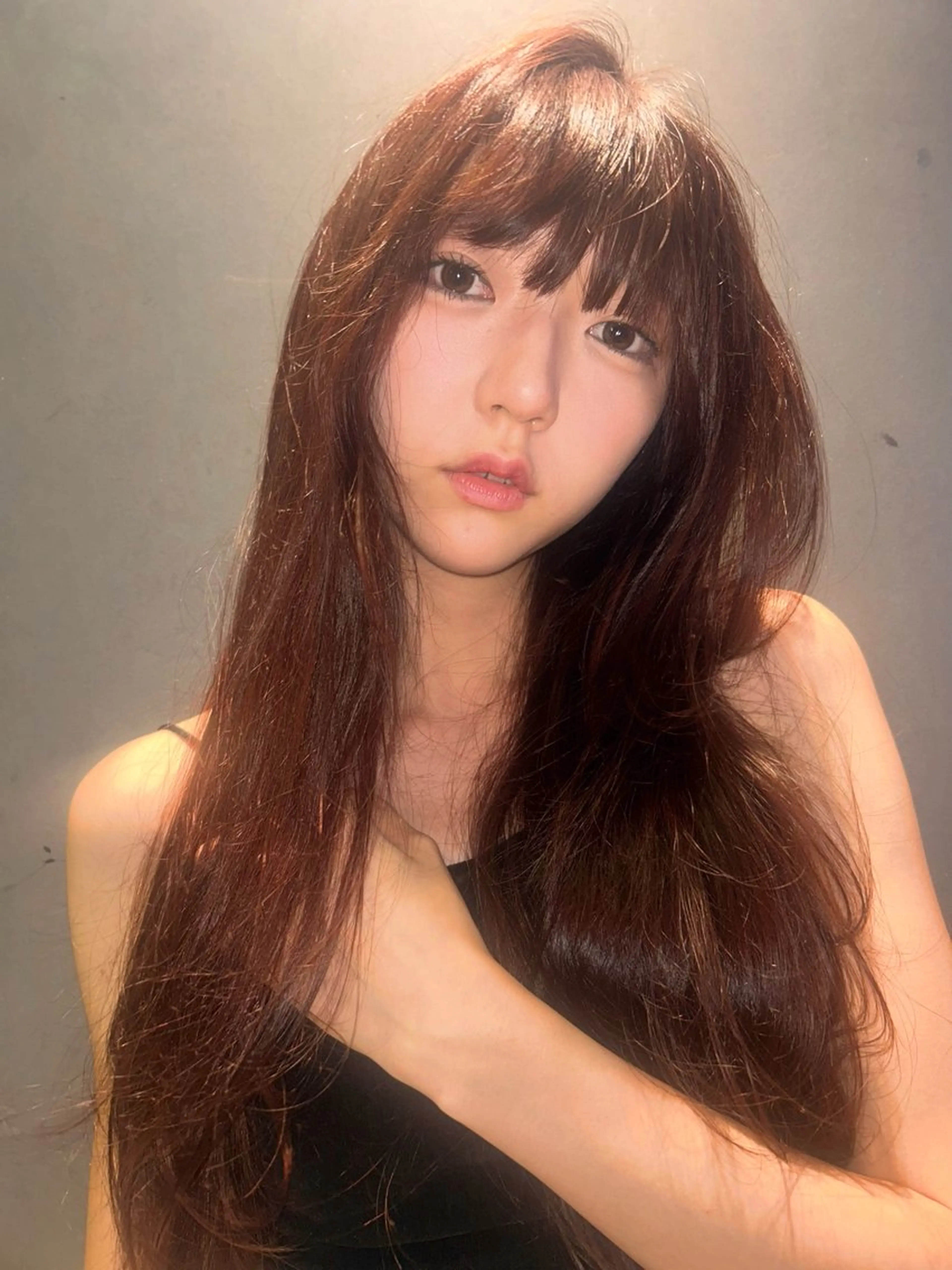 ロング cope’u ROWEN所属・🪽デザインカラー/ ブリーチ/陽向🪽のヘアスタイル