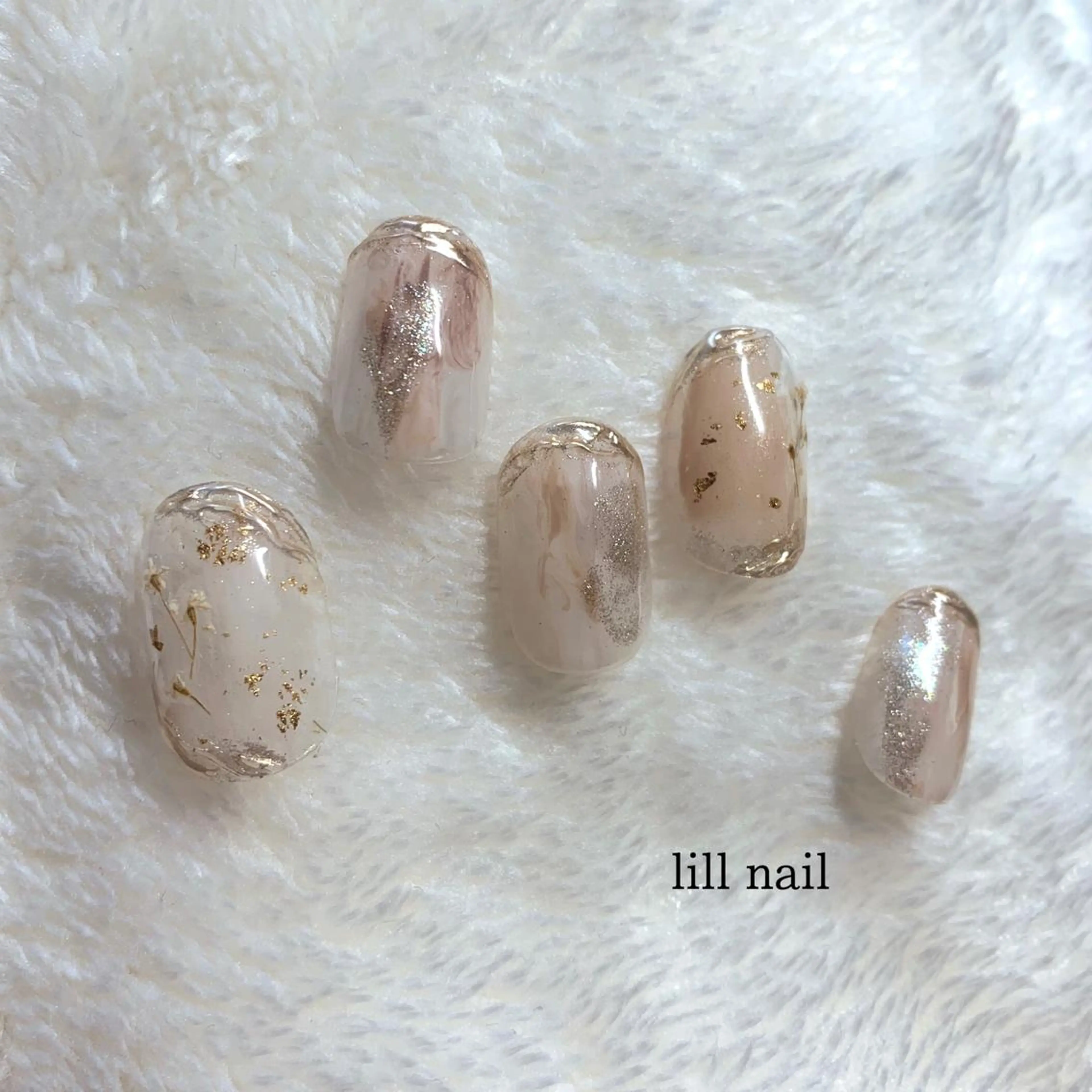 ショート pllia beautyのネイルデザイン