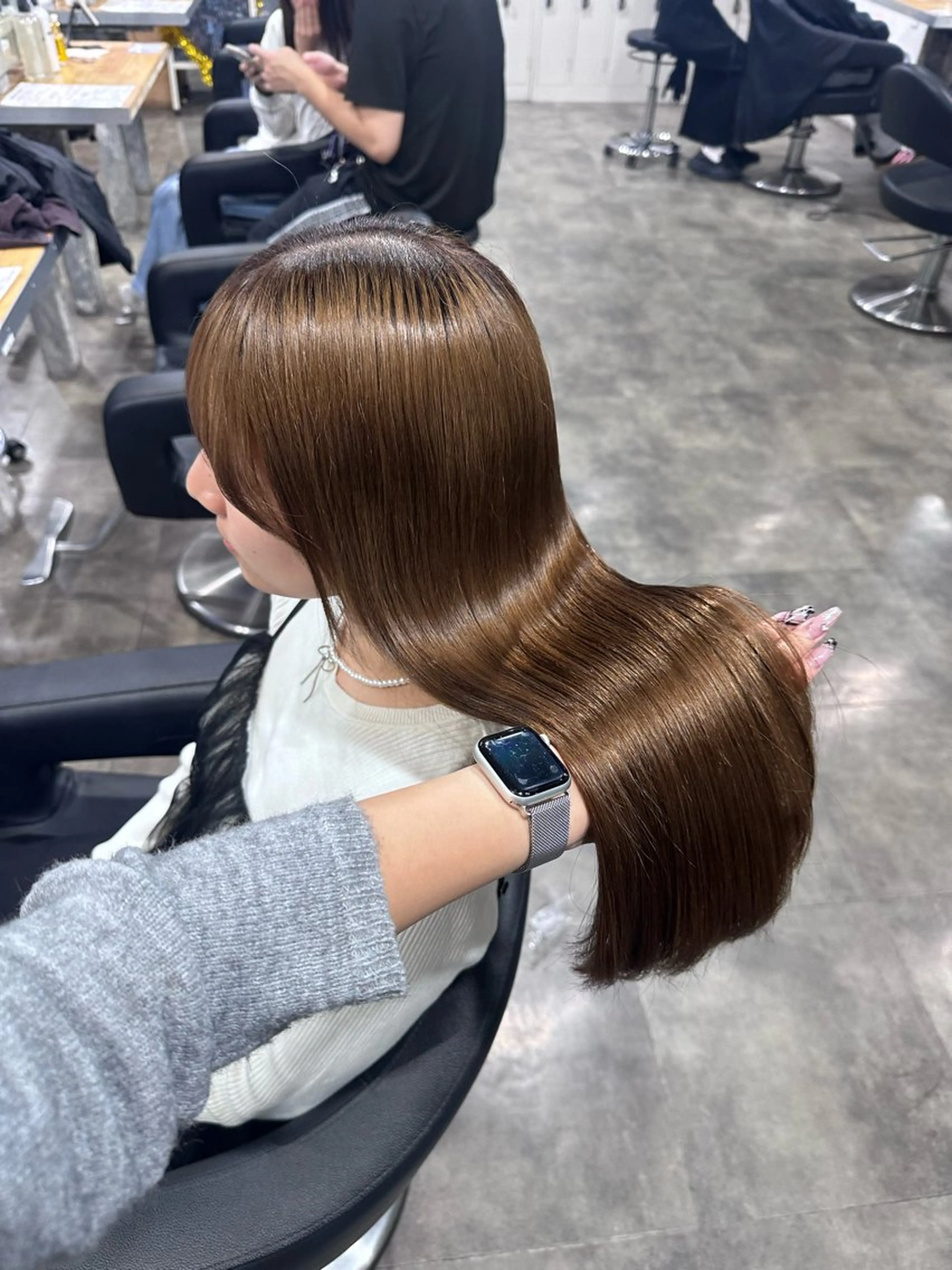 カラー 海外トレンドヘア🤍 sumireのヘアスタイル