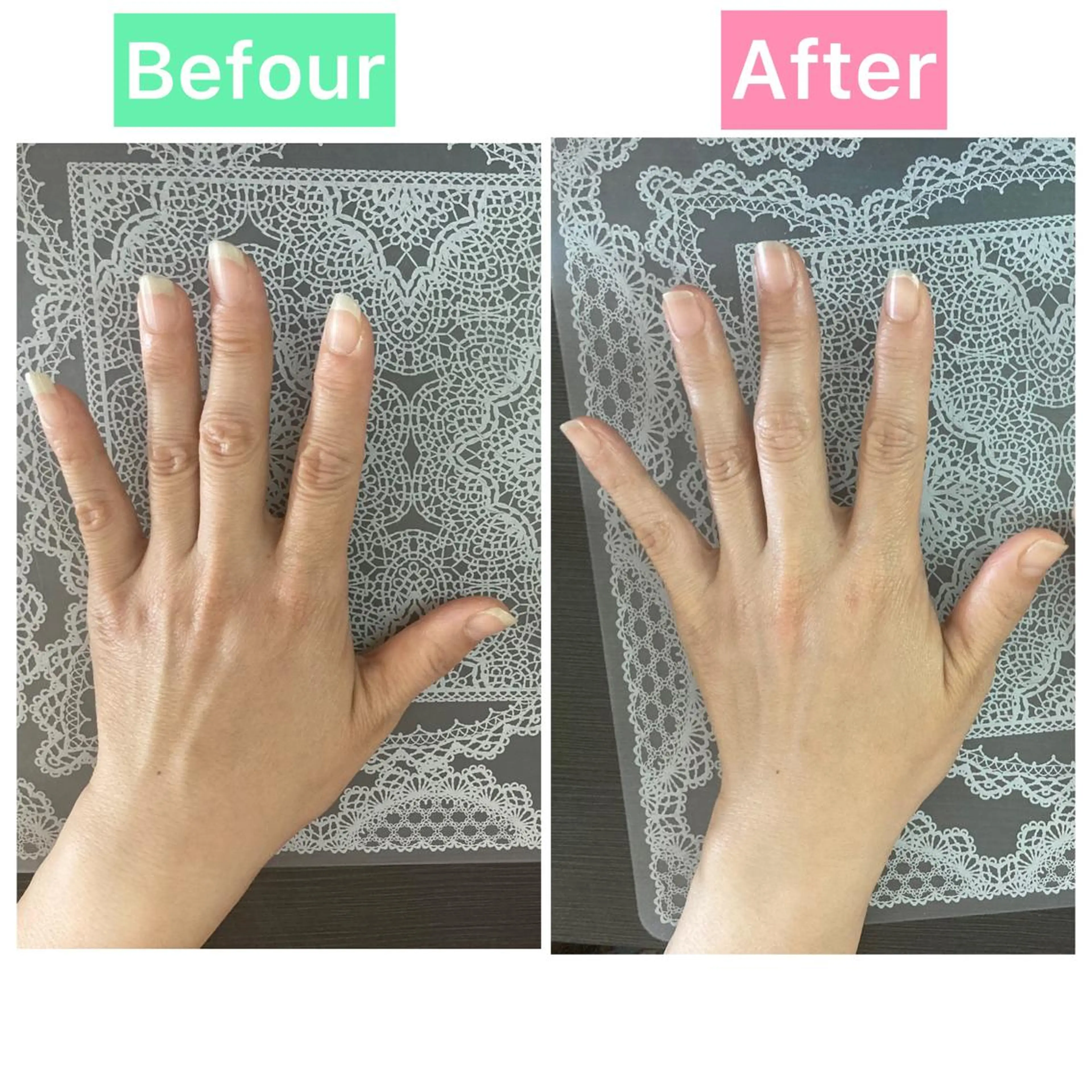 メンズ ネイル ピンク スクエアネイル ハンドケア＆ネイルケア桃の木所属・ケアリスト🍀 マリユキのネイルデザイン