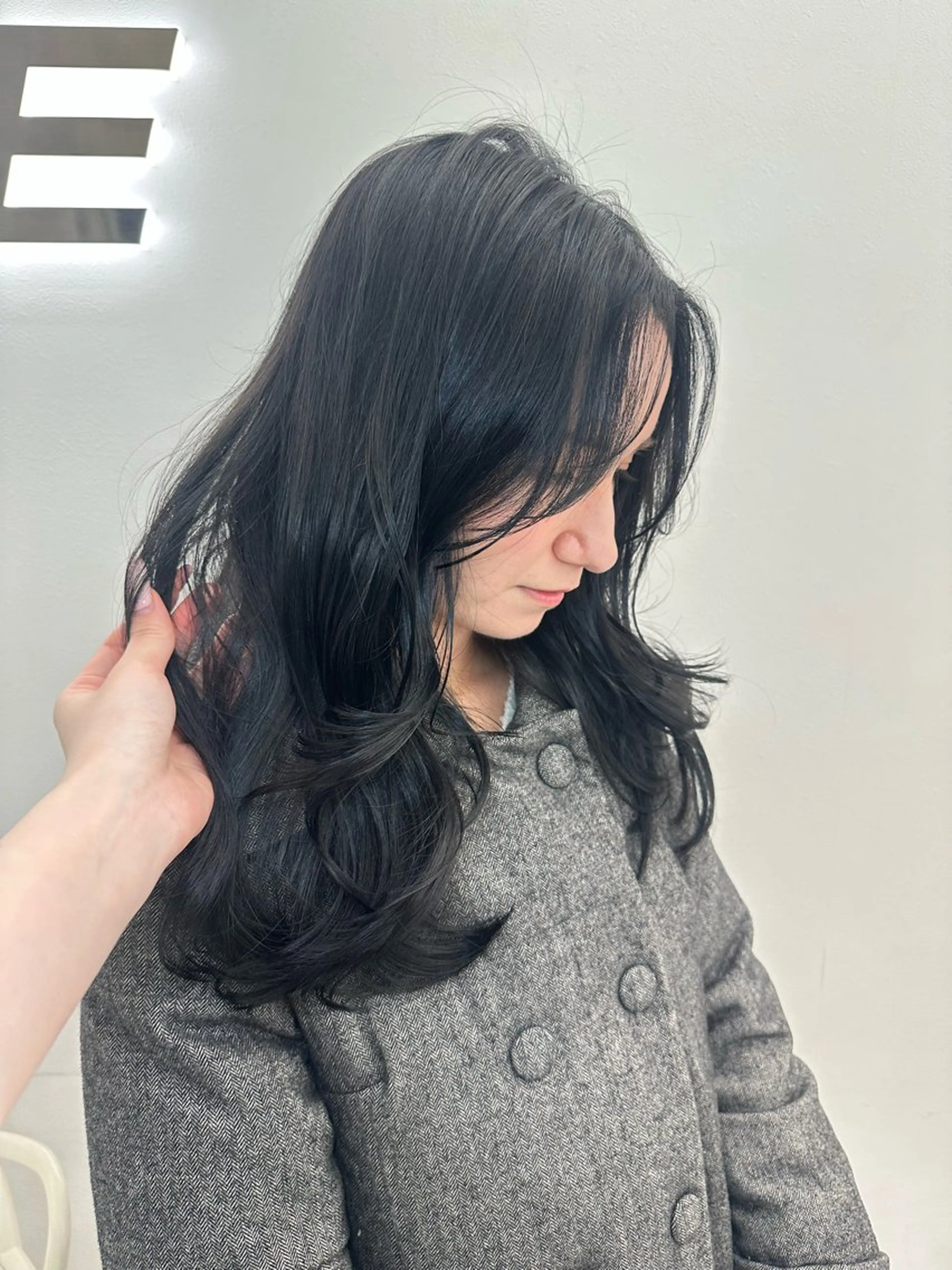 セミロング カラー ヘアアレンジ カット ヘアカラー 大人っぽ中韓レディ ヘア🤍MAOのヘアスタイル