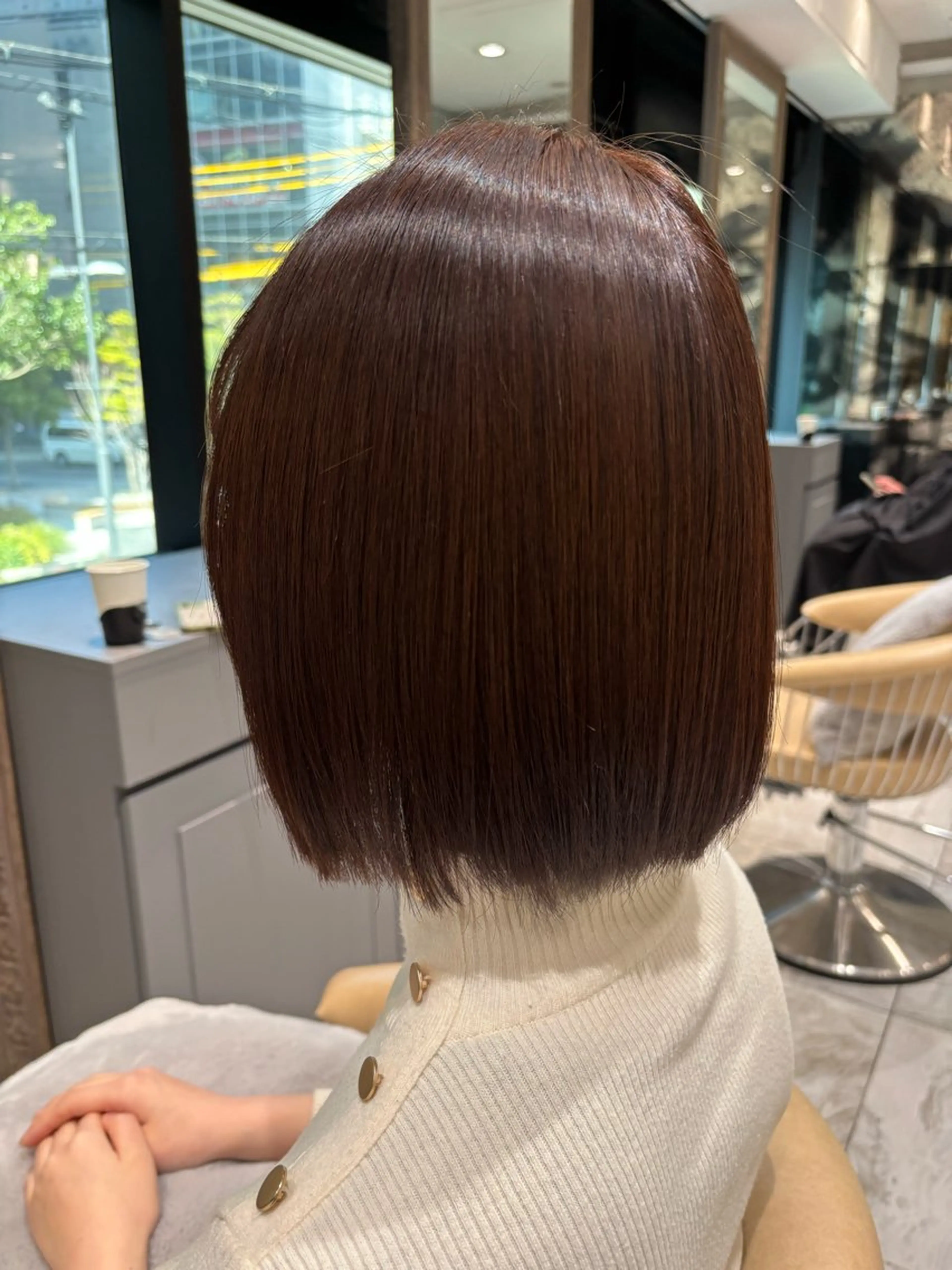 カラー ブラウンカラー 透明感カラー/艶髪 髪質改善/ayariのヘアスタイル