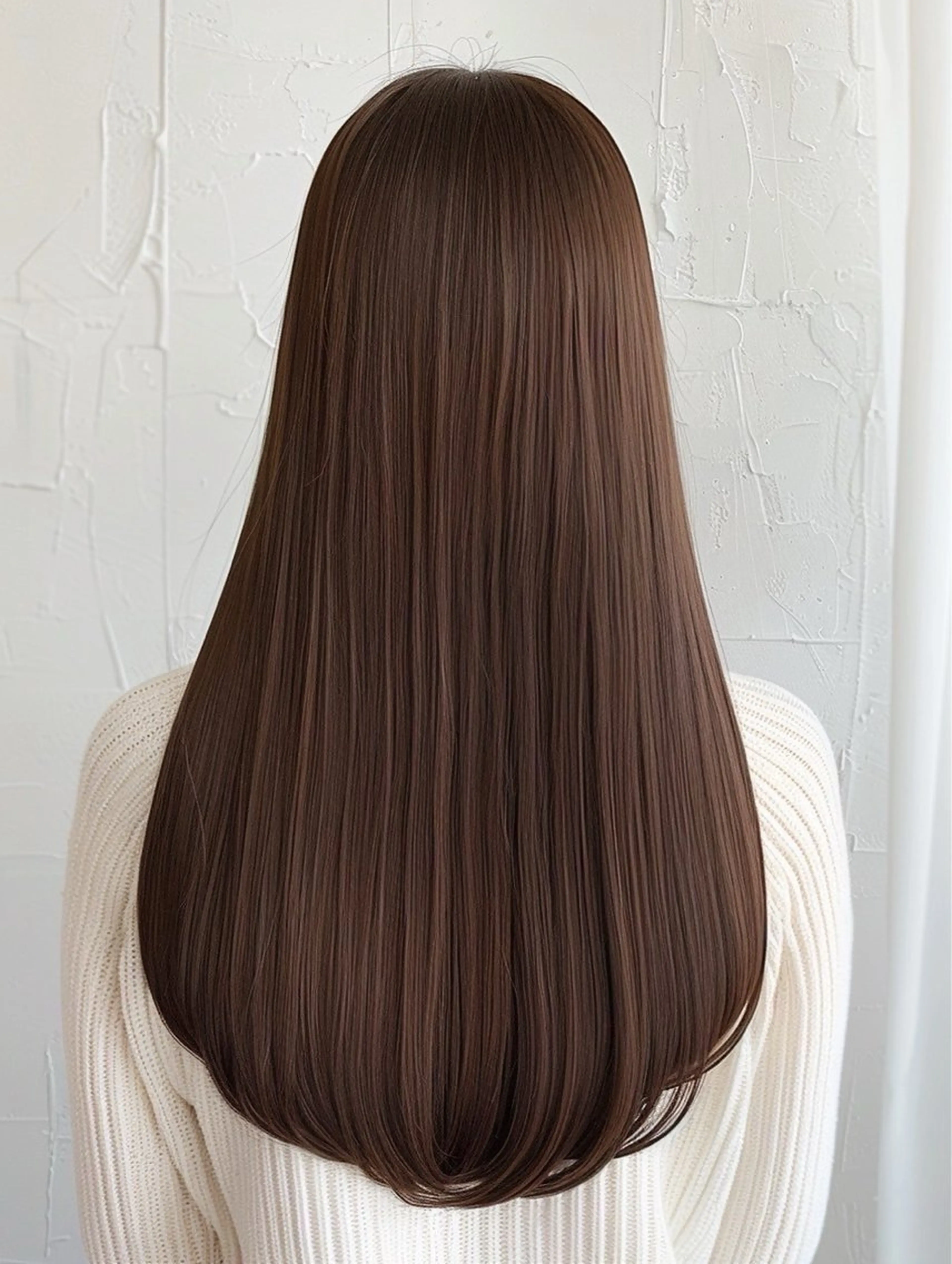 セミロング カット 縮毛矯正 トリートメント 銀座/レイヤー 🌷nonoka🌷のヘアスタイル