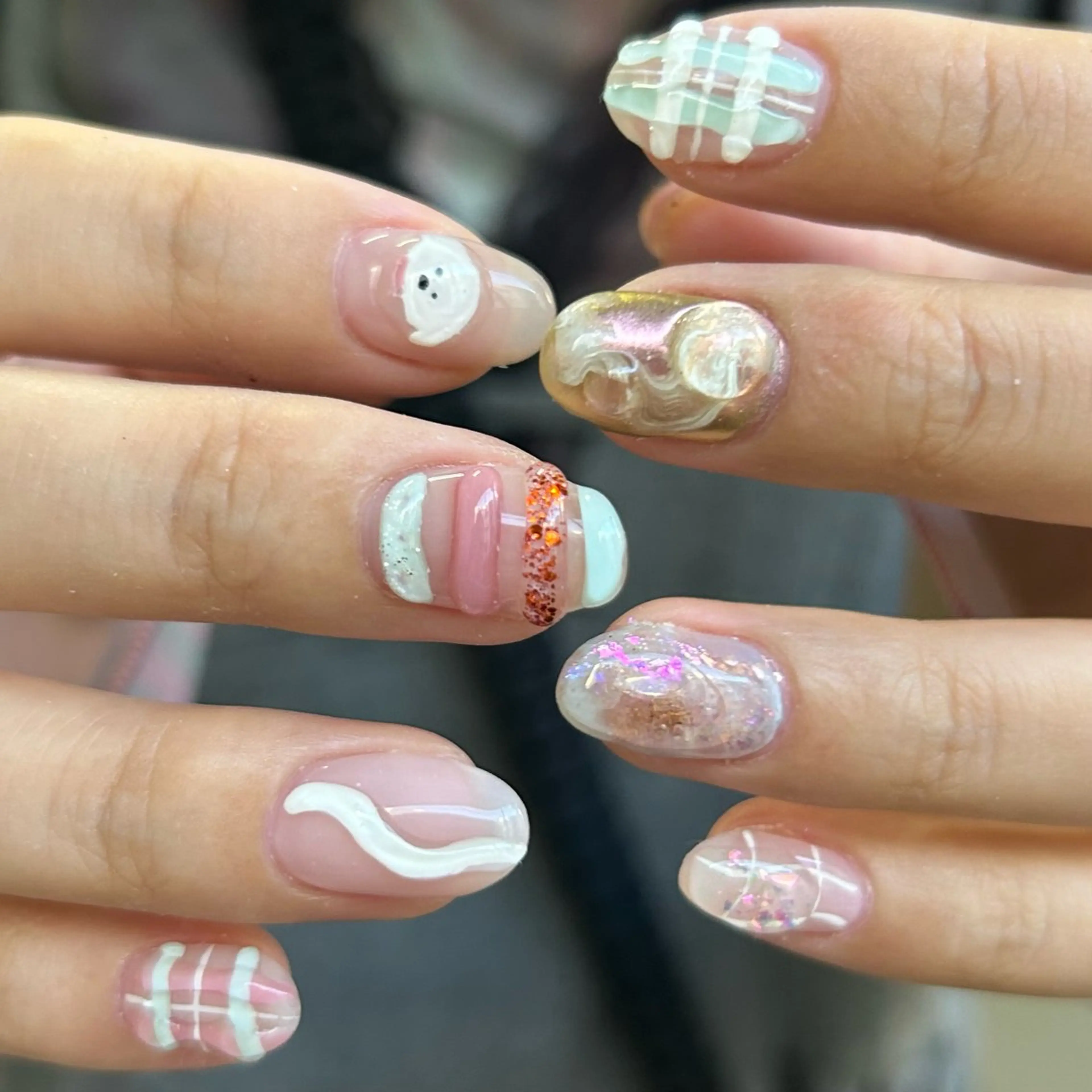 ネイル scré as Ételのネイルデザイン