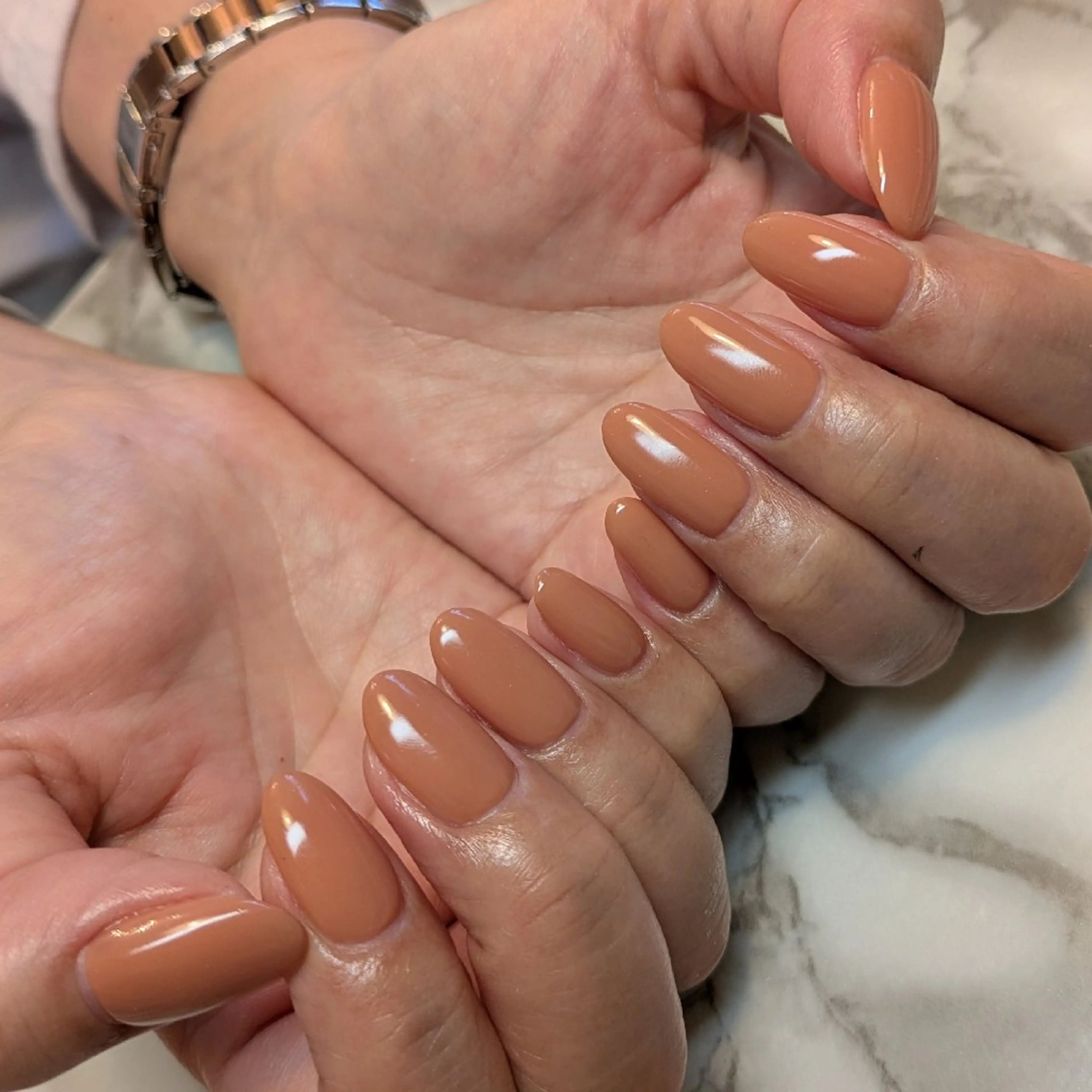 ネイル ワンカラーネイル ジェヌインネイル 河内のネイルデザイン