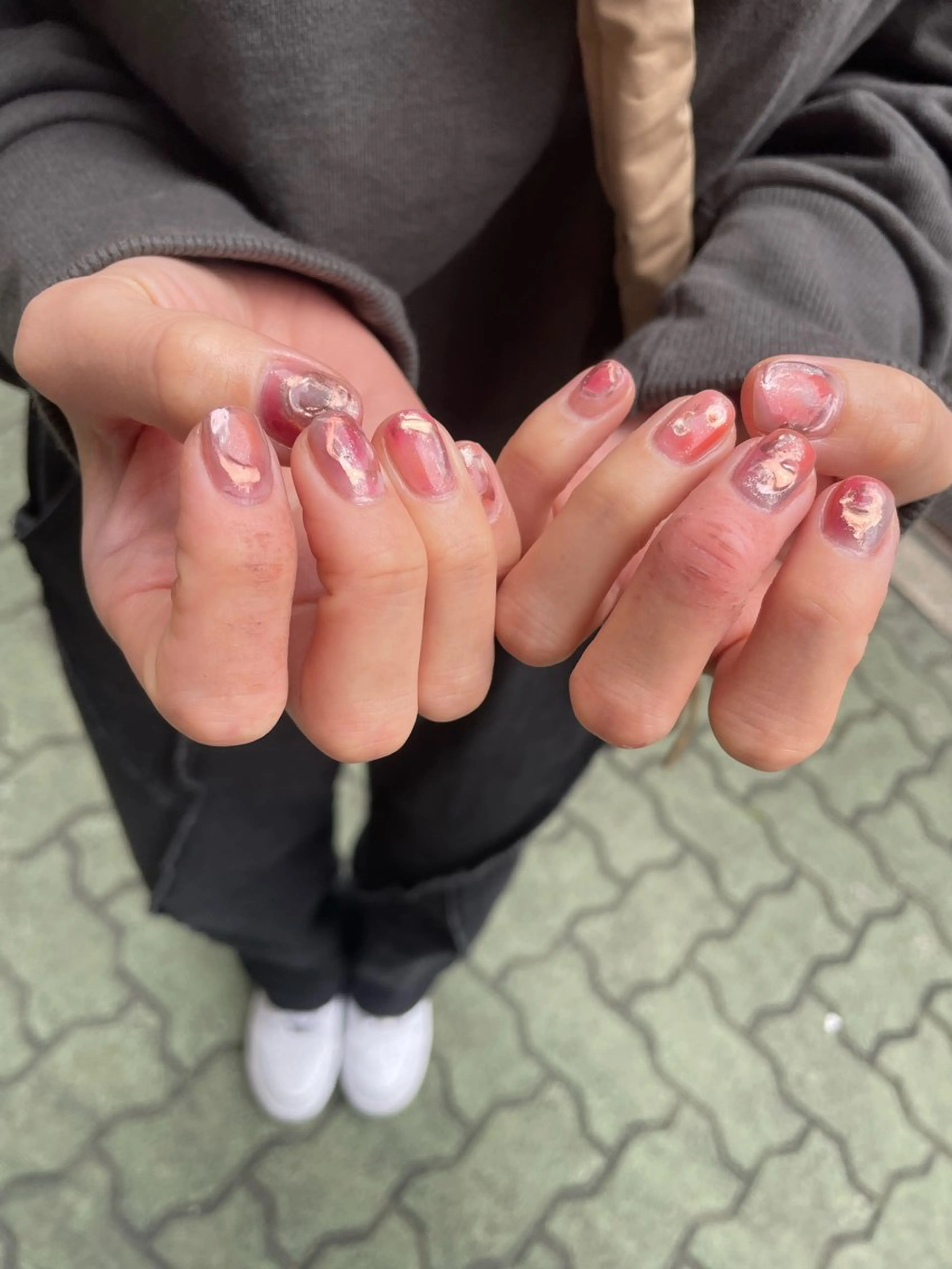 ネイル ミラーネイル ハンドネイル ハンドケア laviebelle norikoのネイルデザイン