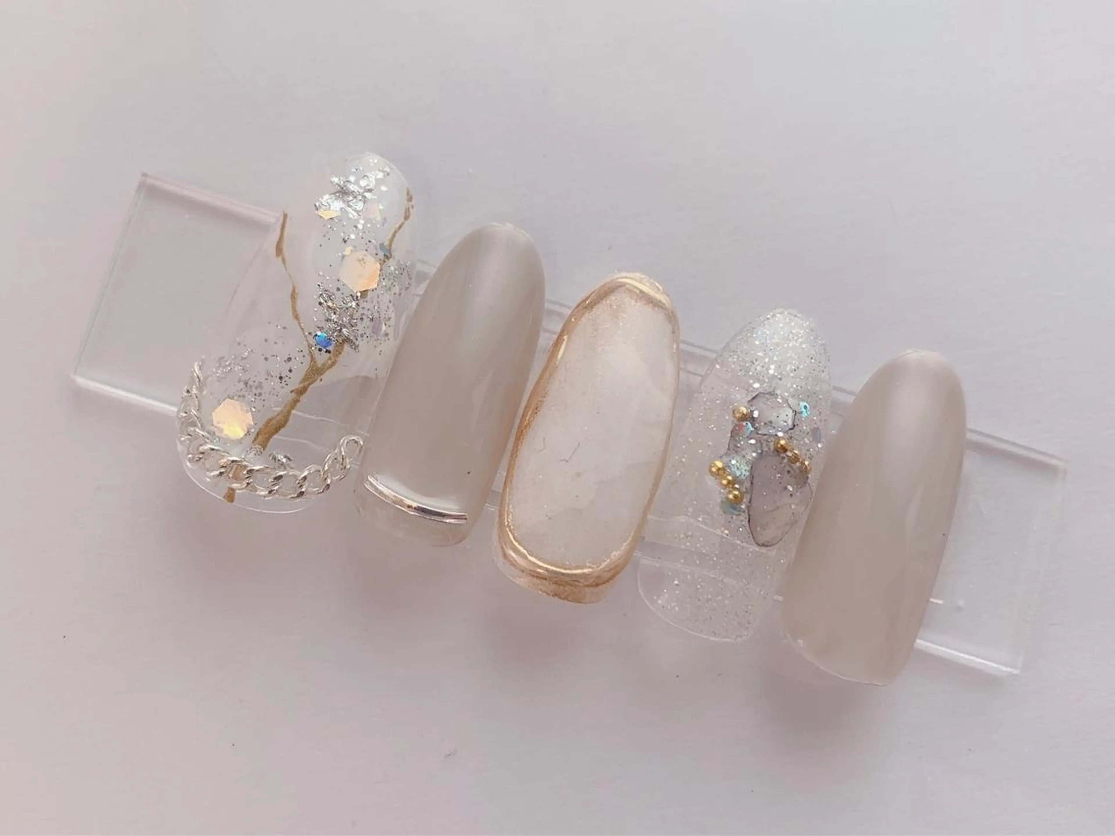 ネイル MiKi Nai池袋 長さだし得意のネイルデザイン