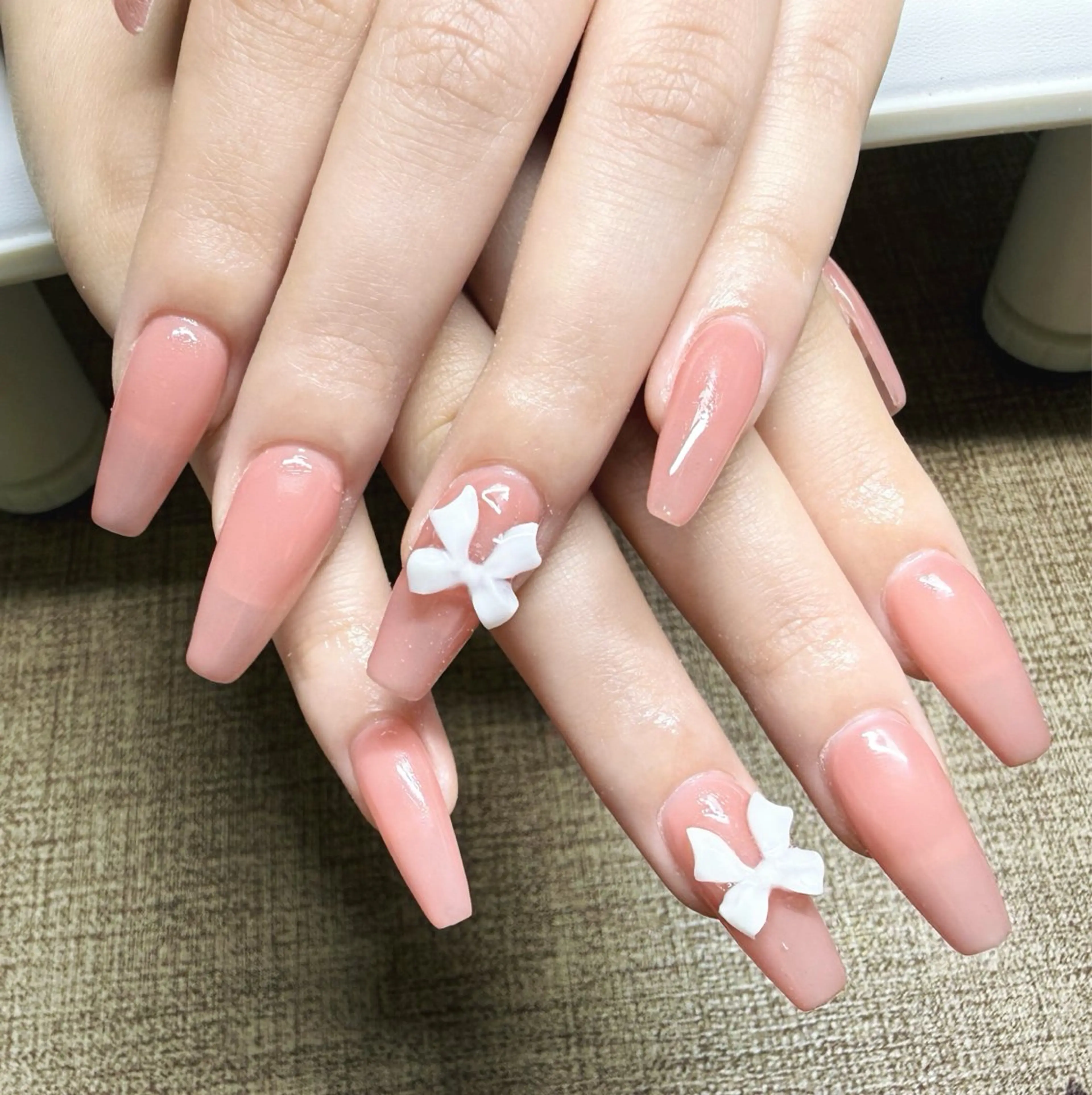 ネイル アートネイル べっ甲ネイル チークネイル 成人式 長さ出し ハンドネイル ハンドケア For you. Nail Salonのネイルデザイン