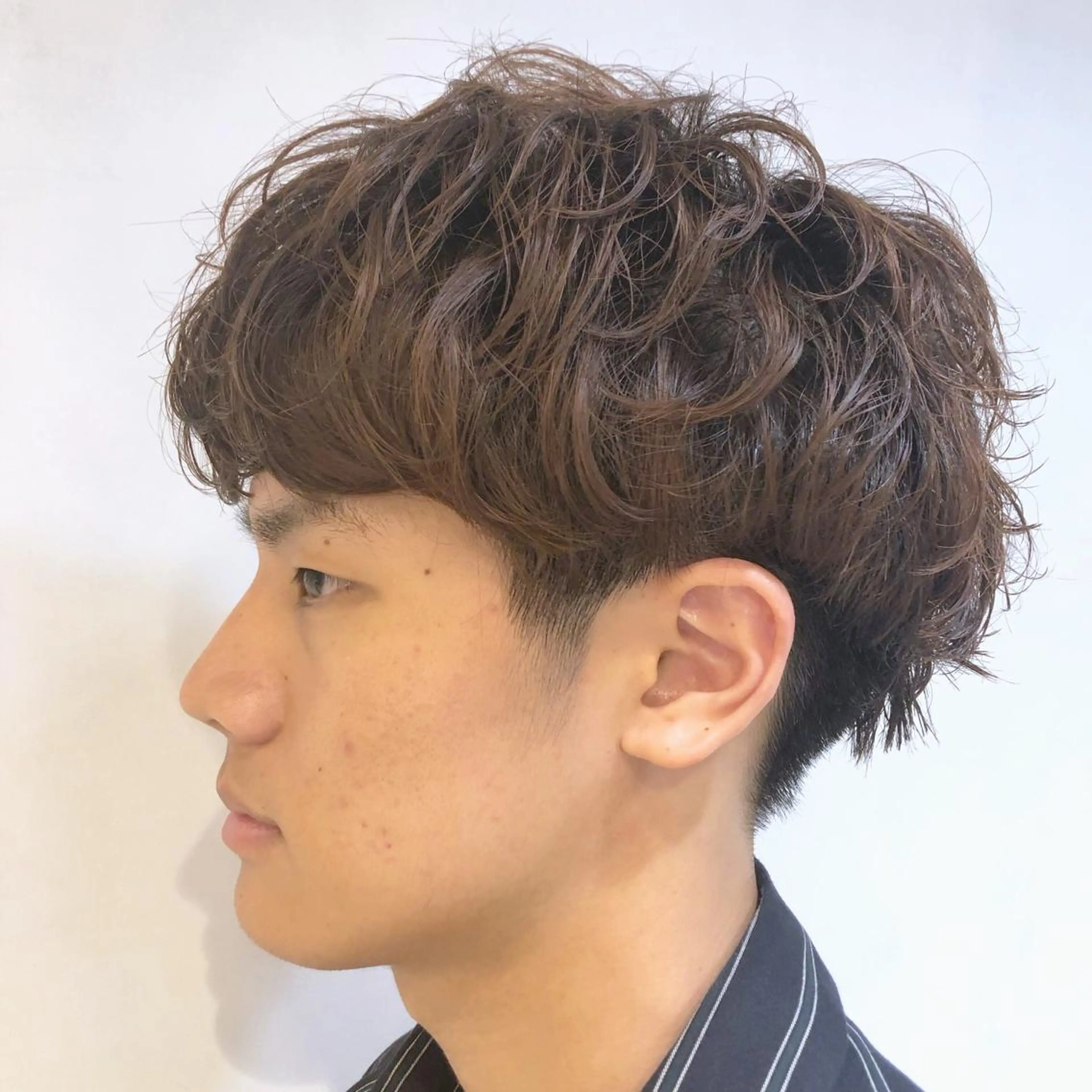 ショート パーマ メンズ go today shere salon 渋谷モディ店所属・神戸 裕太のヘアスタイル
