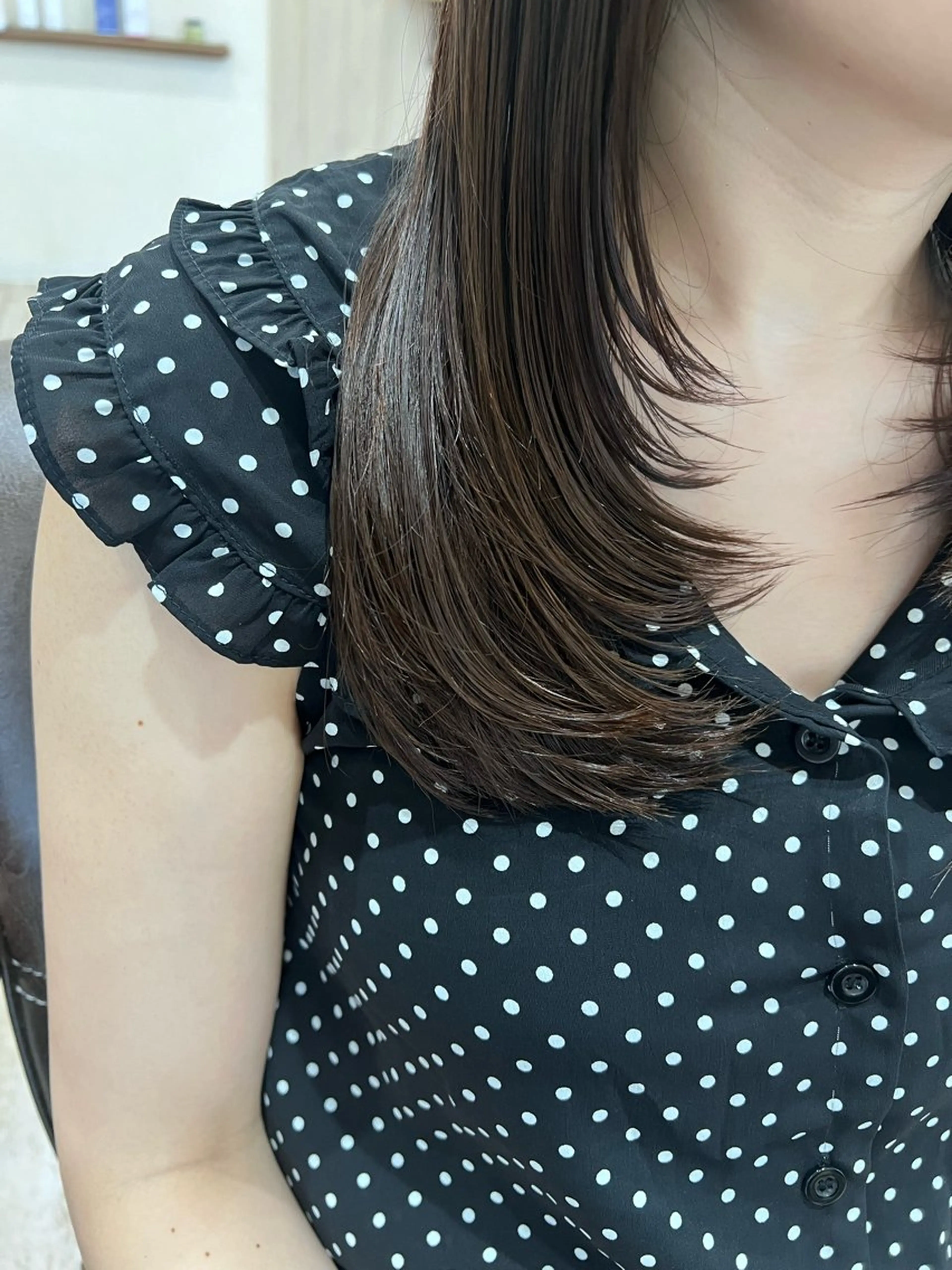 ロング カラー 髪質改善 レイヤーカット 新越谷noble店長 松本拓也▶◀*.のヘアスタイル