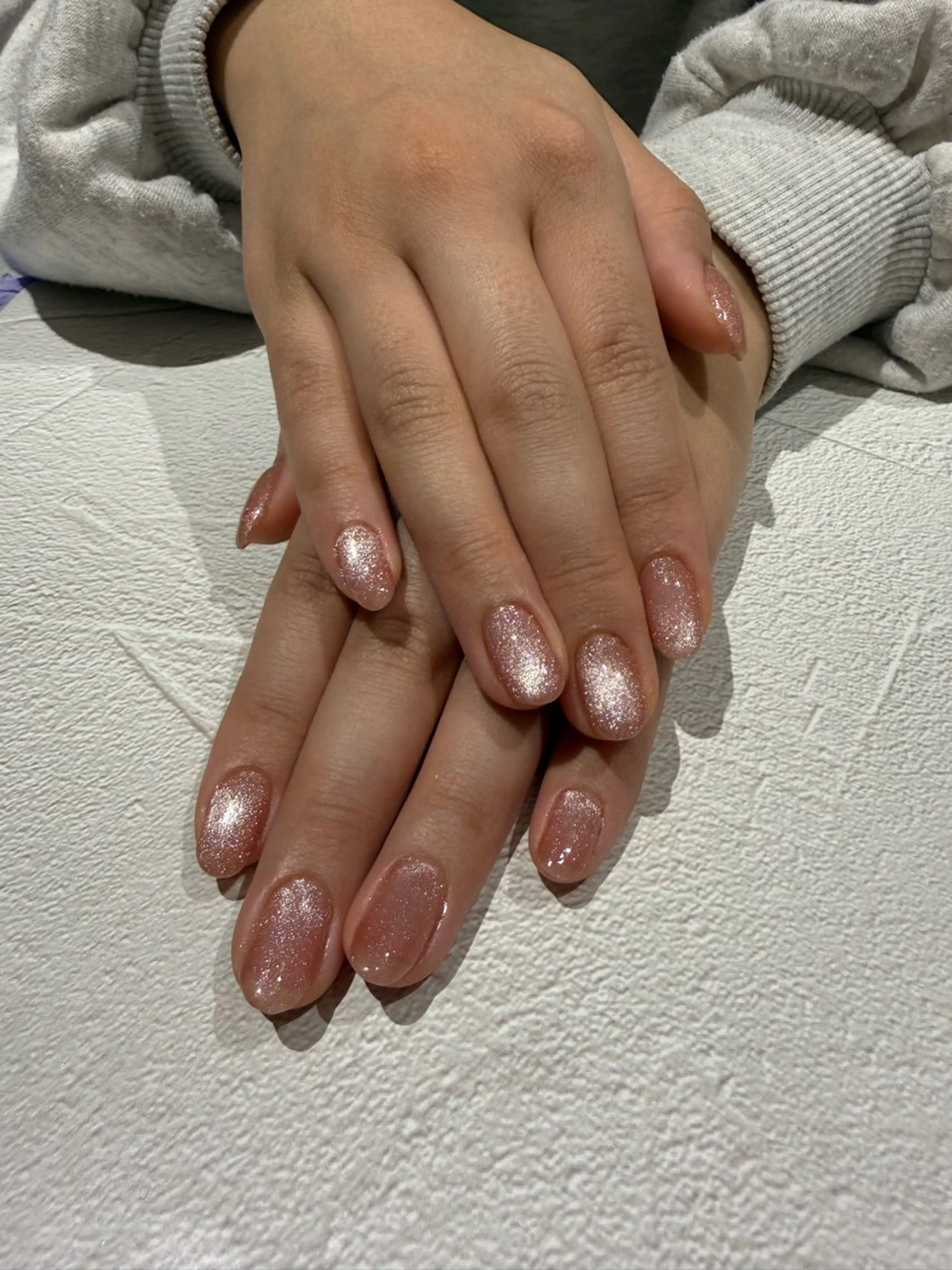 オフなし(長さ出し、スカルプ、パーツ不可)/マグネットネイルの写真