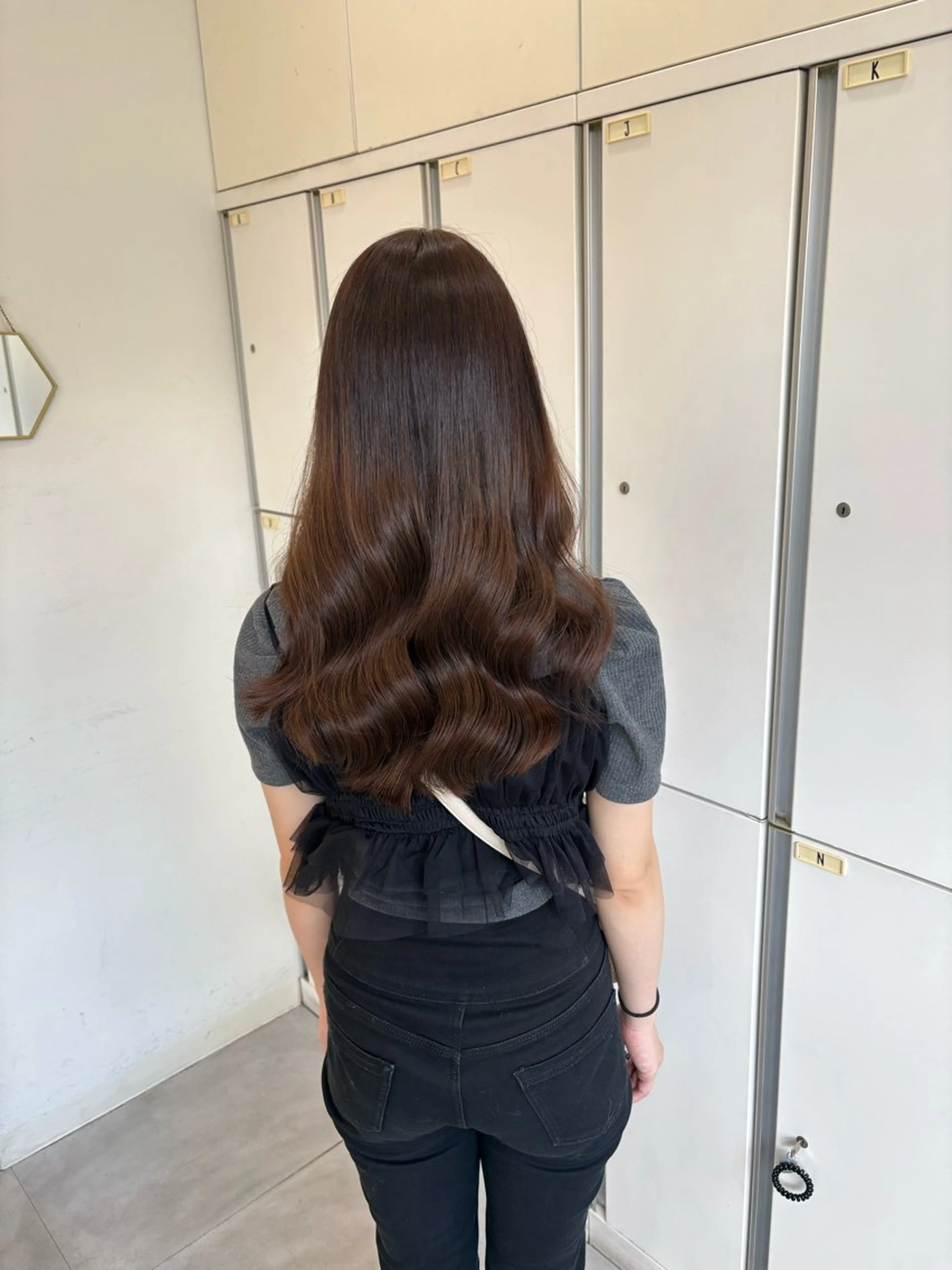 ロング カラー カット ヘアカラー トリートメント 🫧松尾彩舞樹🫧 アレンジ/艶カラー✨のヘアスタイル