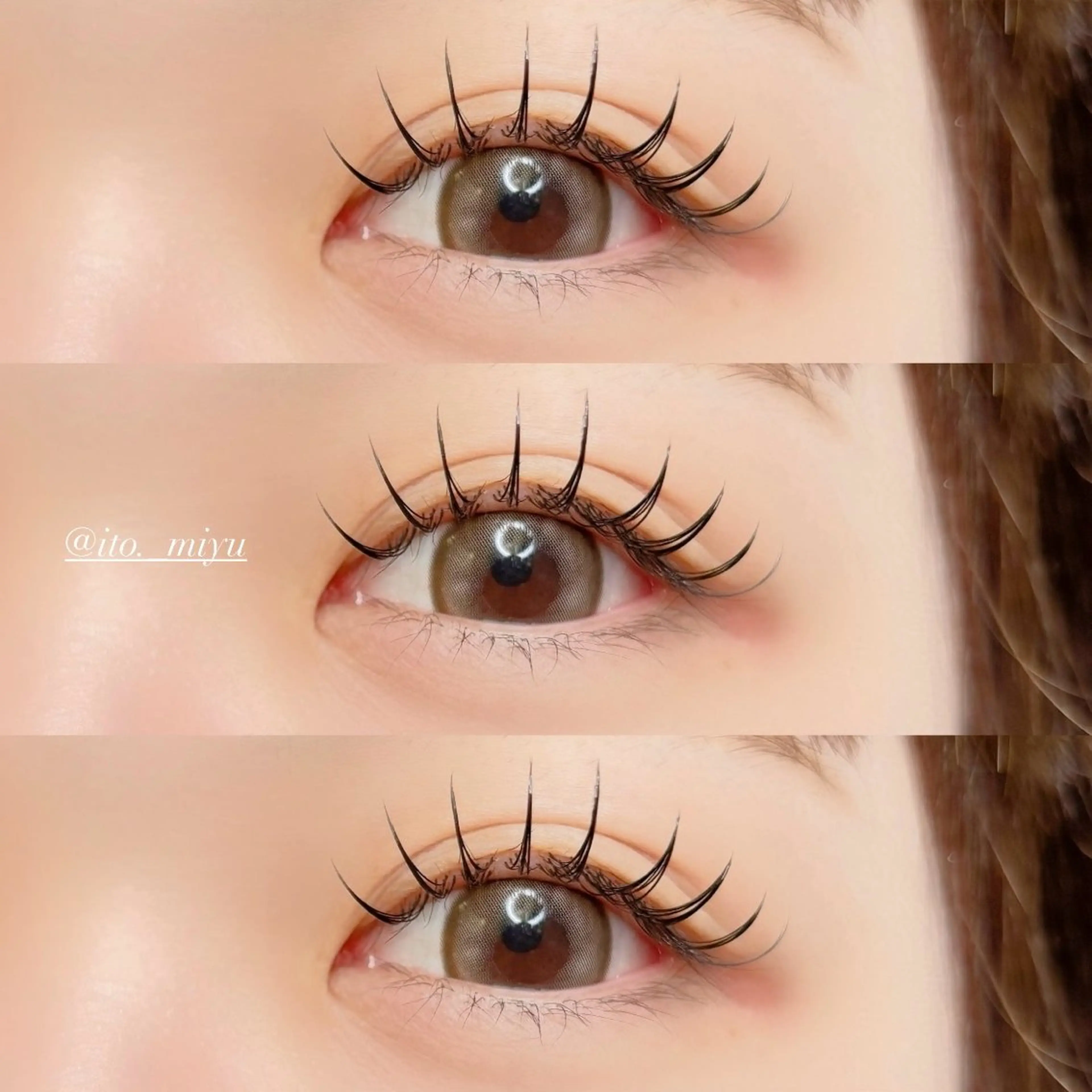 フラットマットラッシュ140本❤️‍🔥オフなし🫧※まつ毛の状態によって本数が変動する場合がございます。の写真