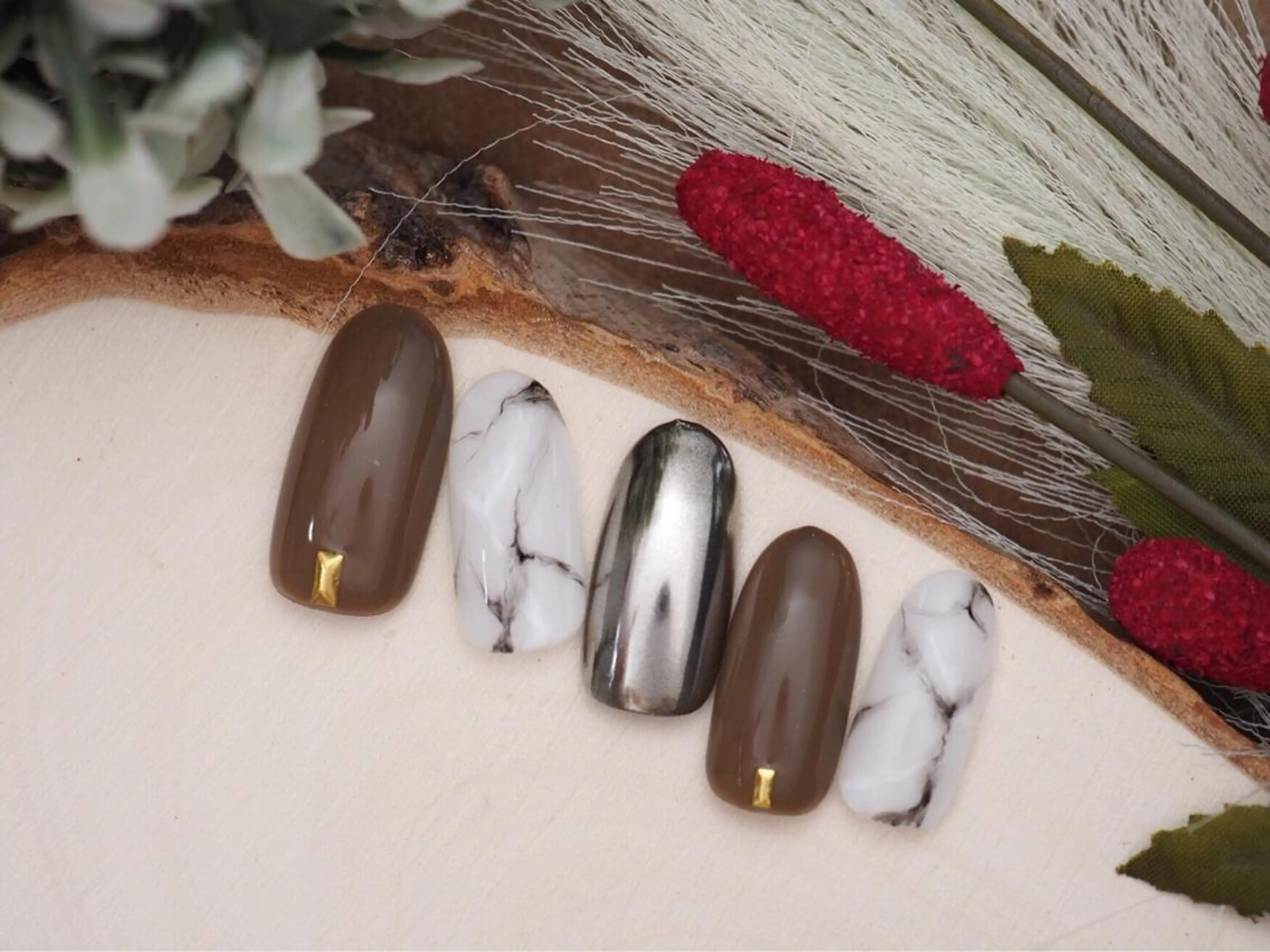 ネイル トップネイリスト Ribbon立川店のネイルデザイン