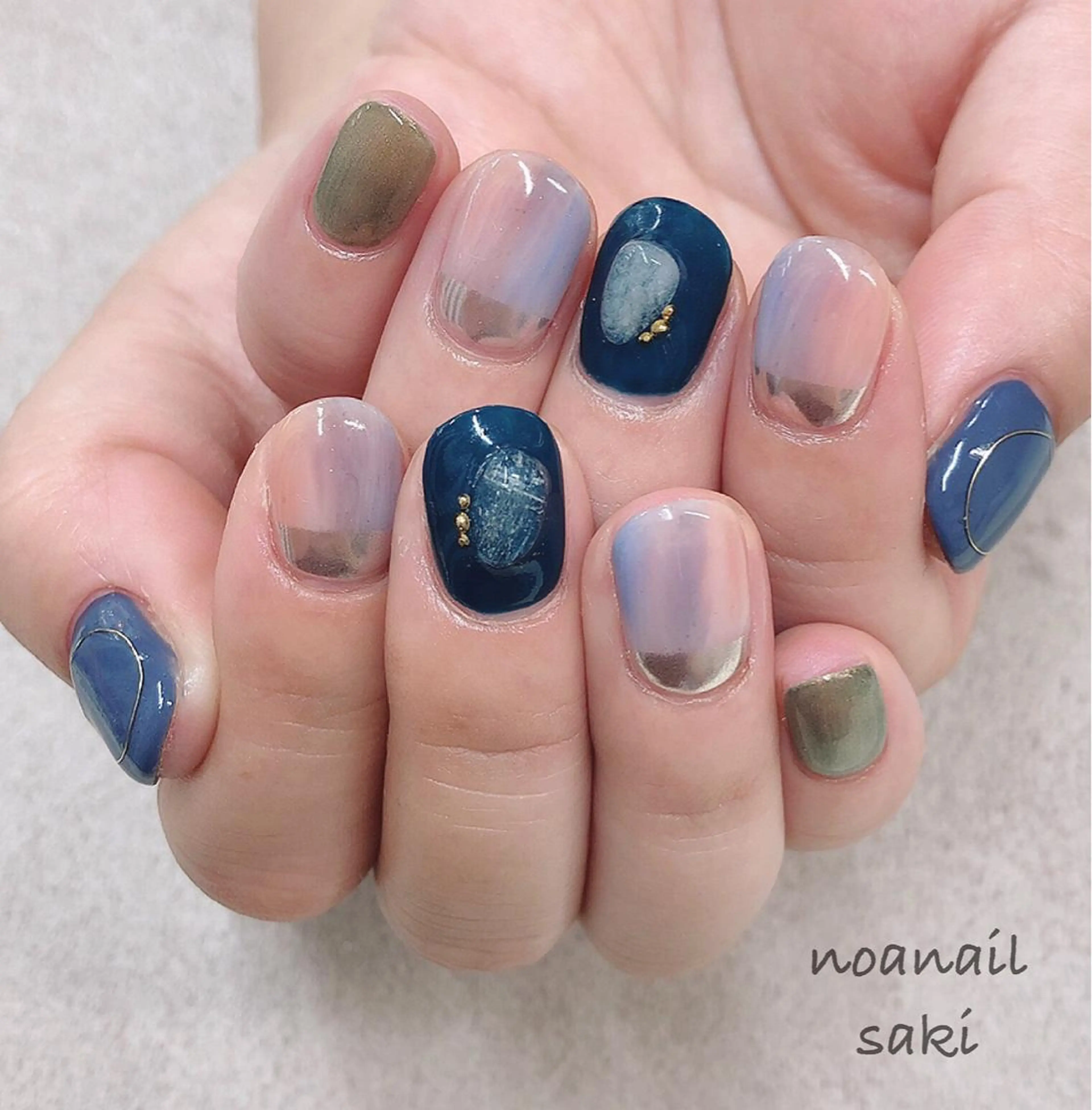 ネイル nailsalon noa所属・nailist sakiのネイルデザイン