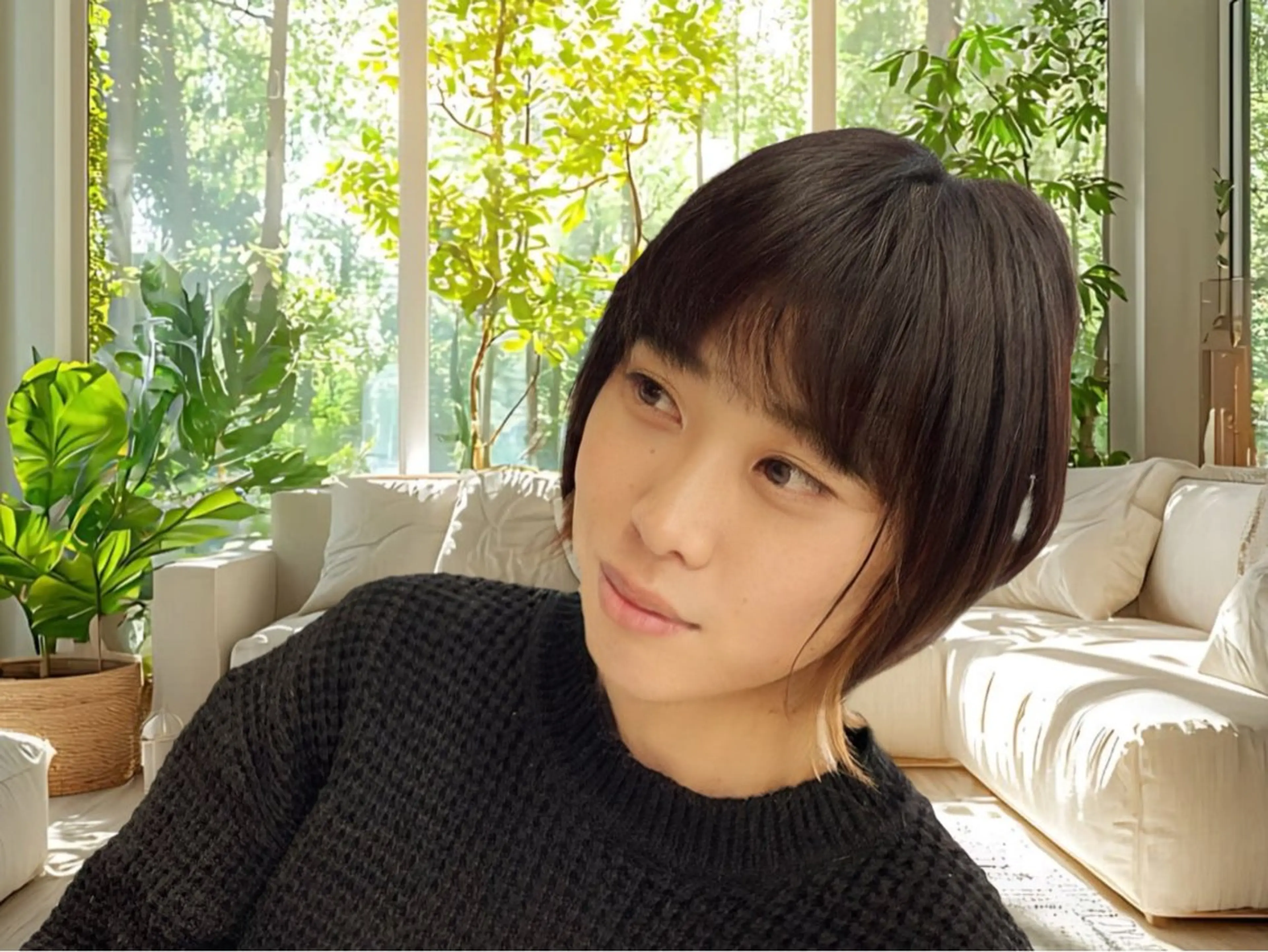 ショート カラー インナーカラー ショートヘア ウルフカット au美容室所属・au栄矢場町 水素髪質改善Tのヘアスタイル