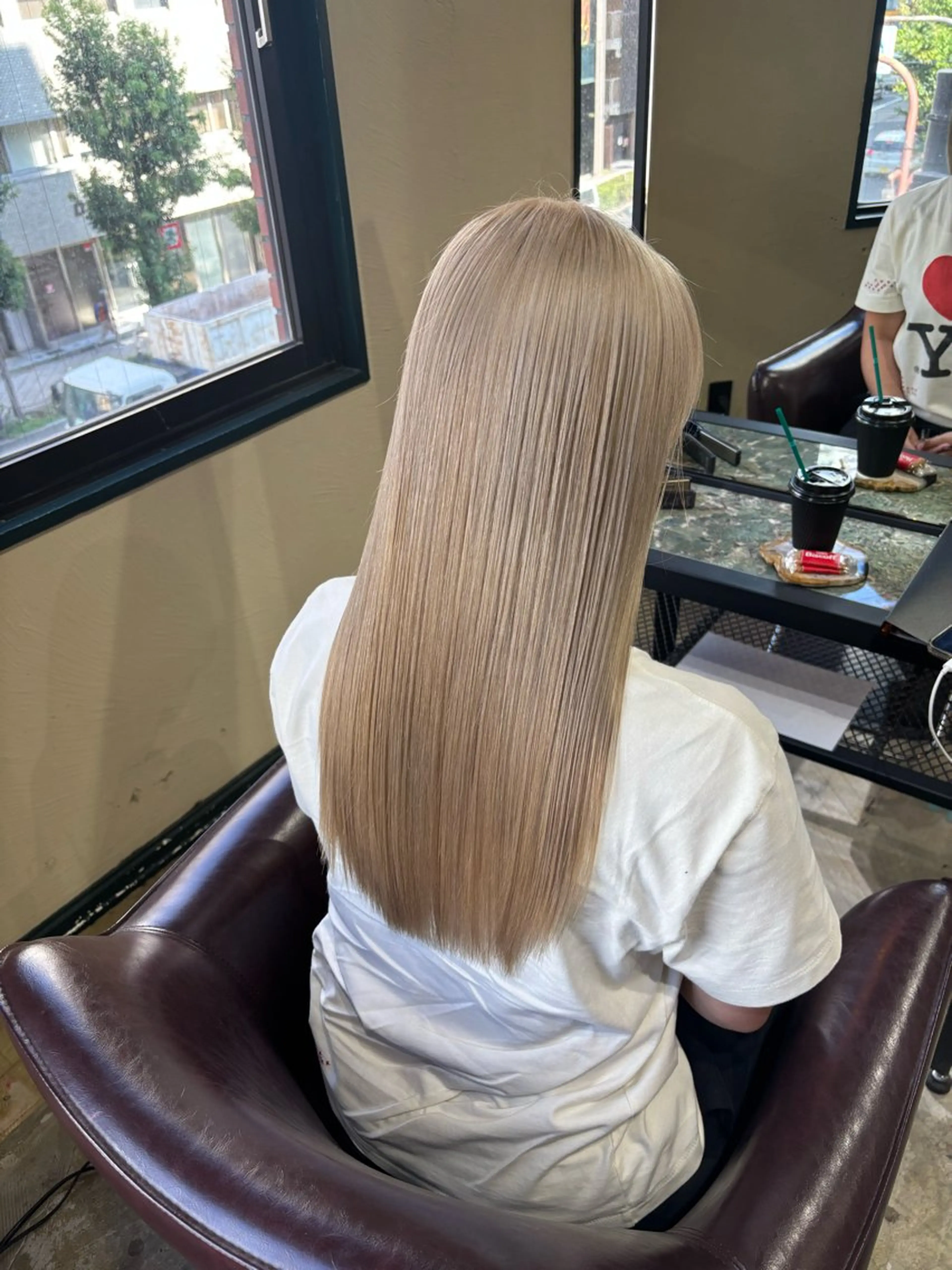 ロング カラー ブリーチ/エクステ はしもと　そな🫧のヘアスタイル