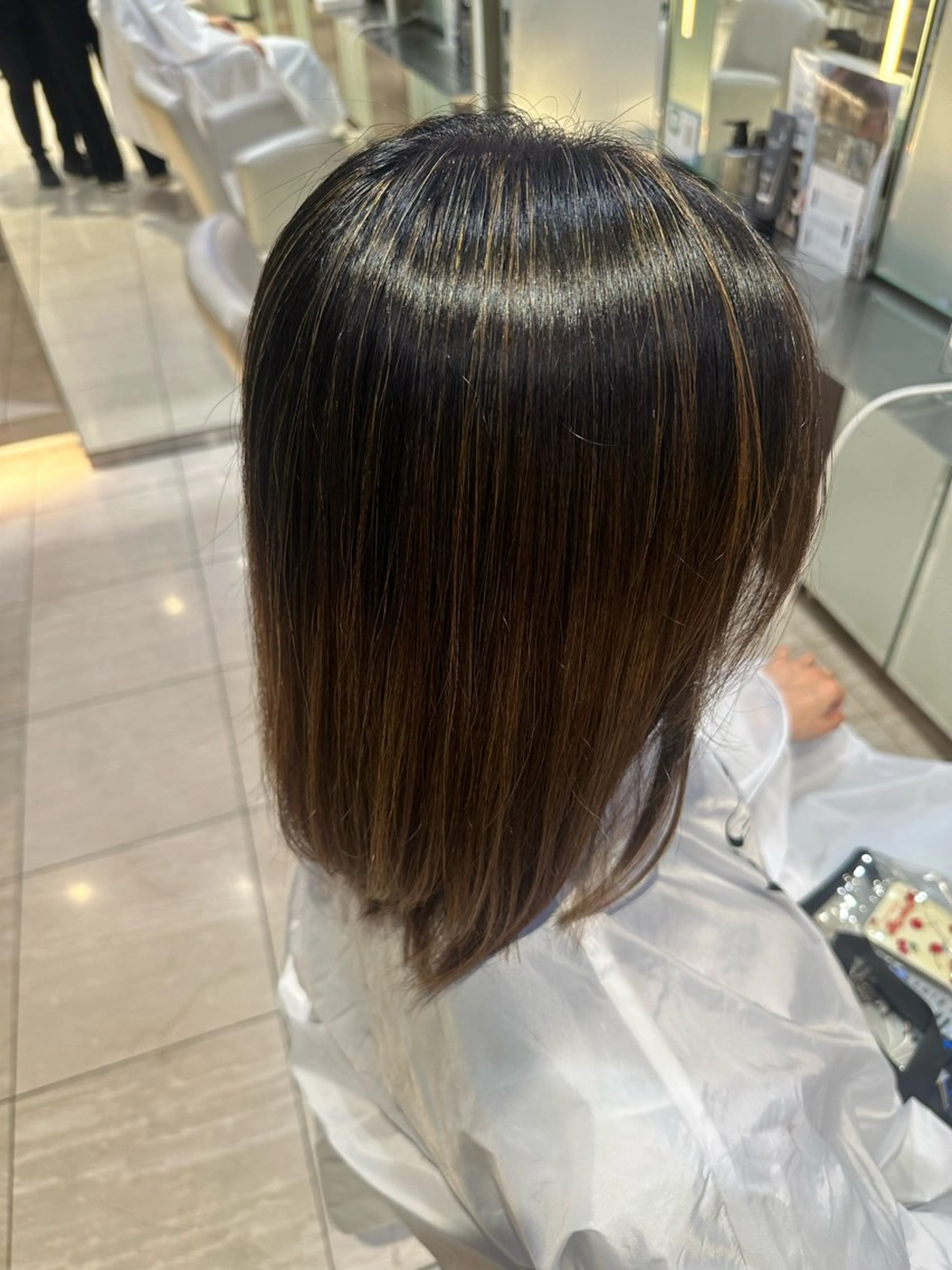 カラー ハイライトカラー 小林 美幸🌈のヘアスタイル