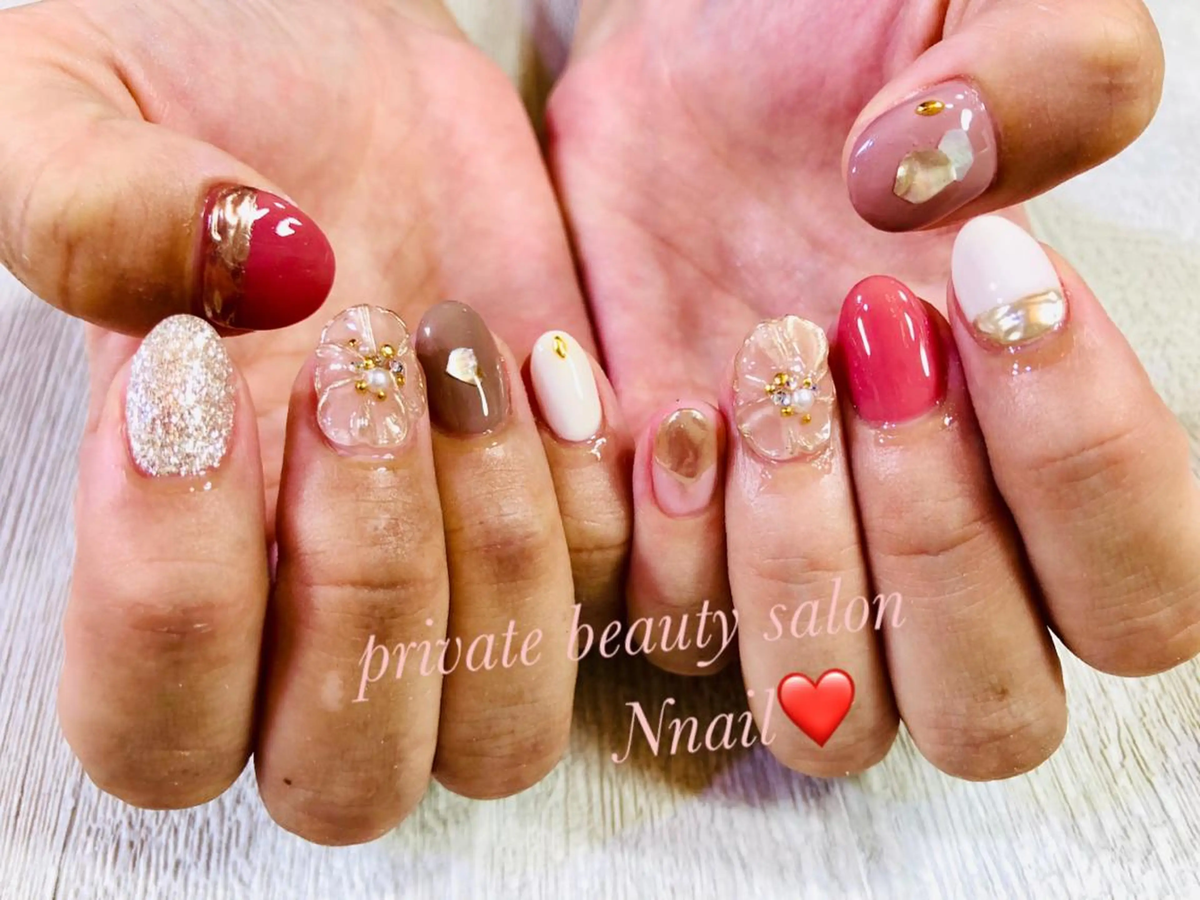 ネイル ハンドネイル Nnail所属・🌿Nnail🌿 プライベートサロンのネイルデザイン