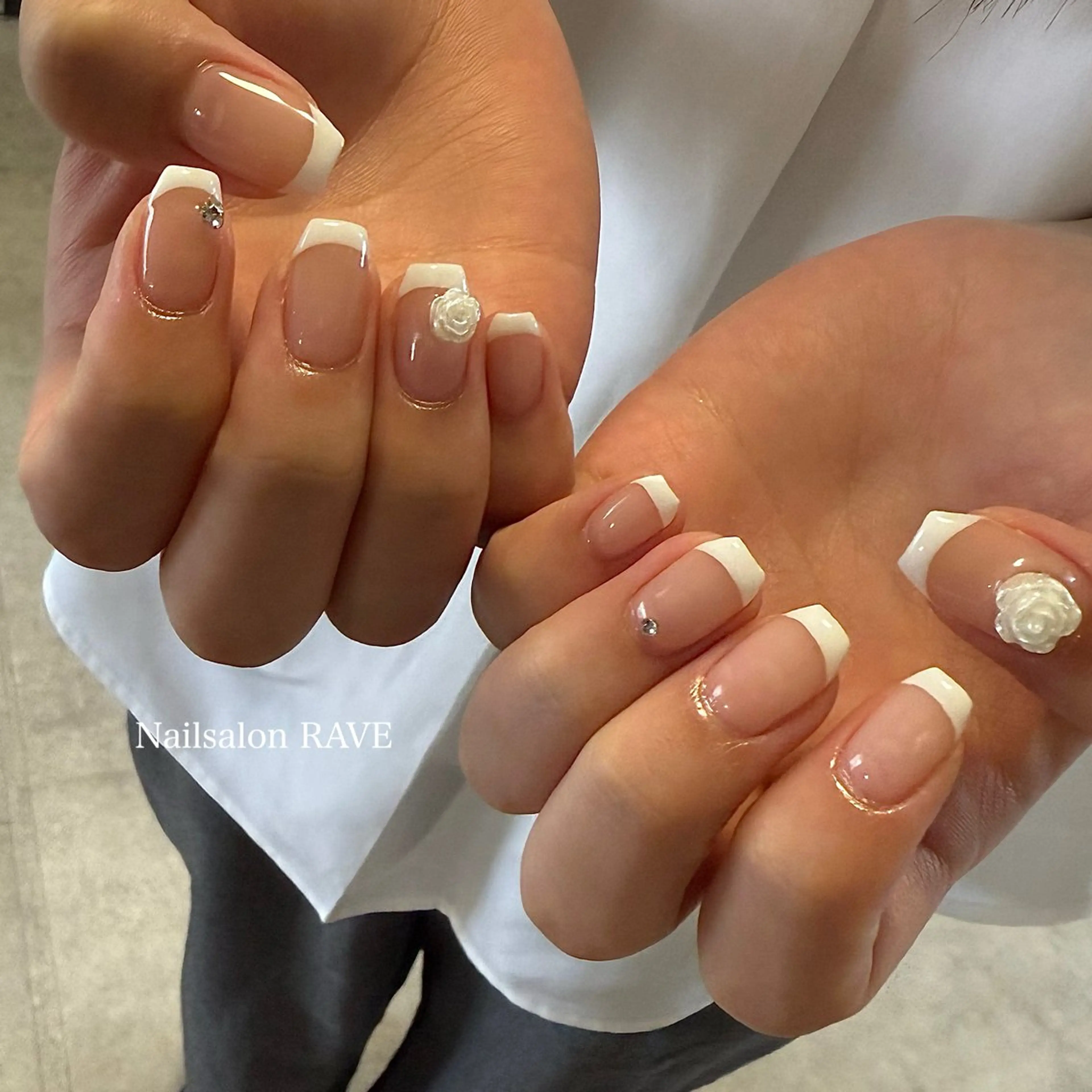 ネイル フレンチネイル Nailsalon RAVE所属・Nailsalon RAVEのネイルデザイン