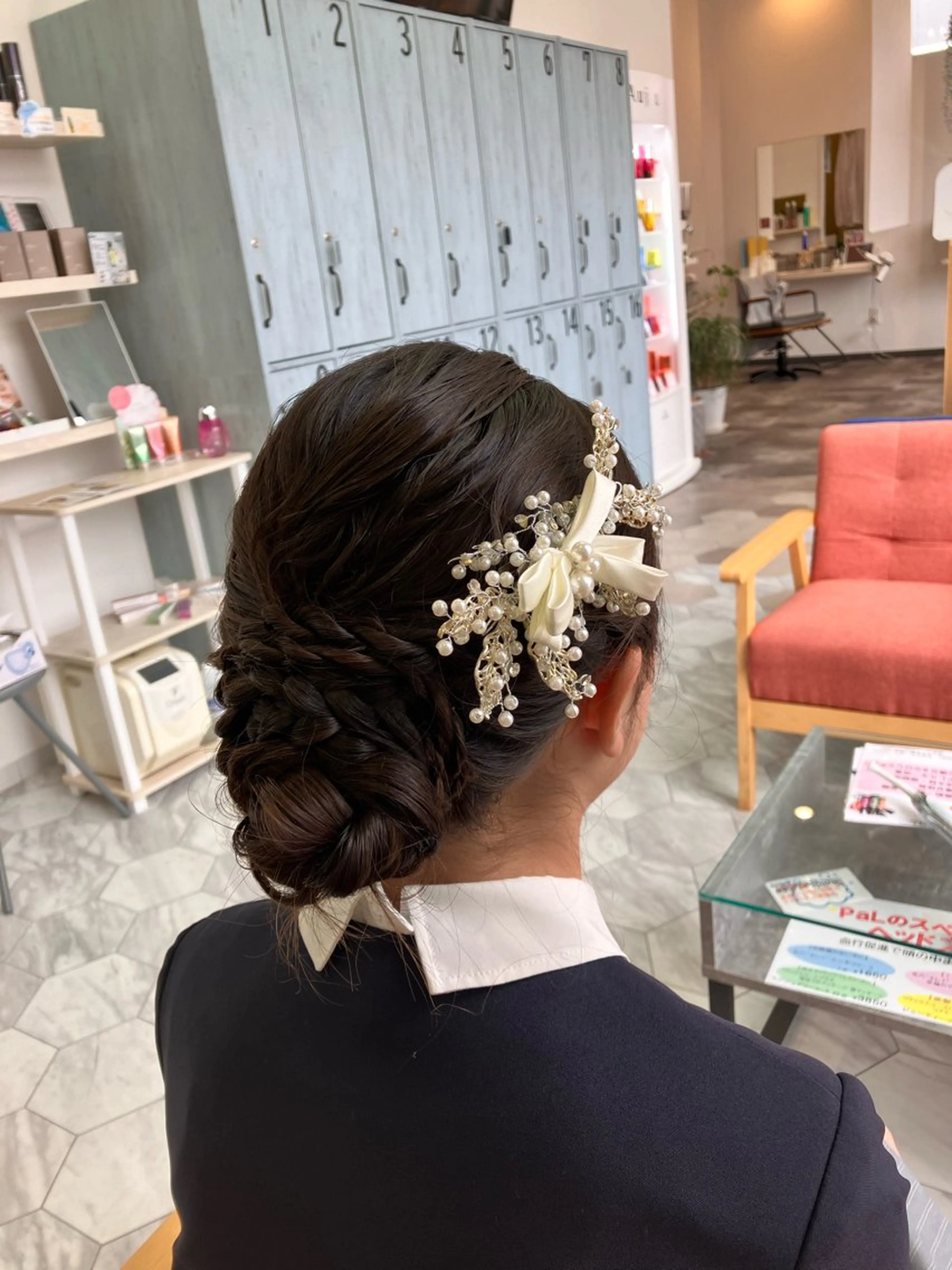 ヘアアレンジの写真