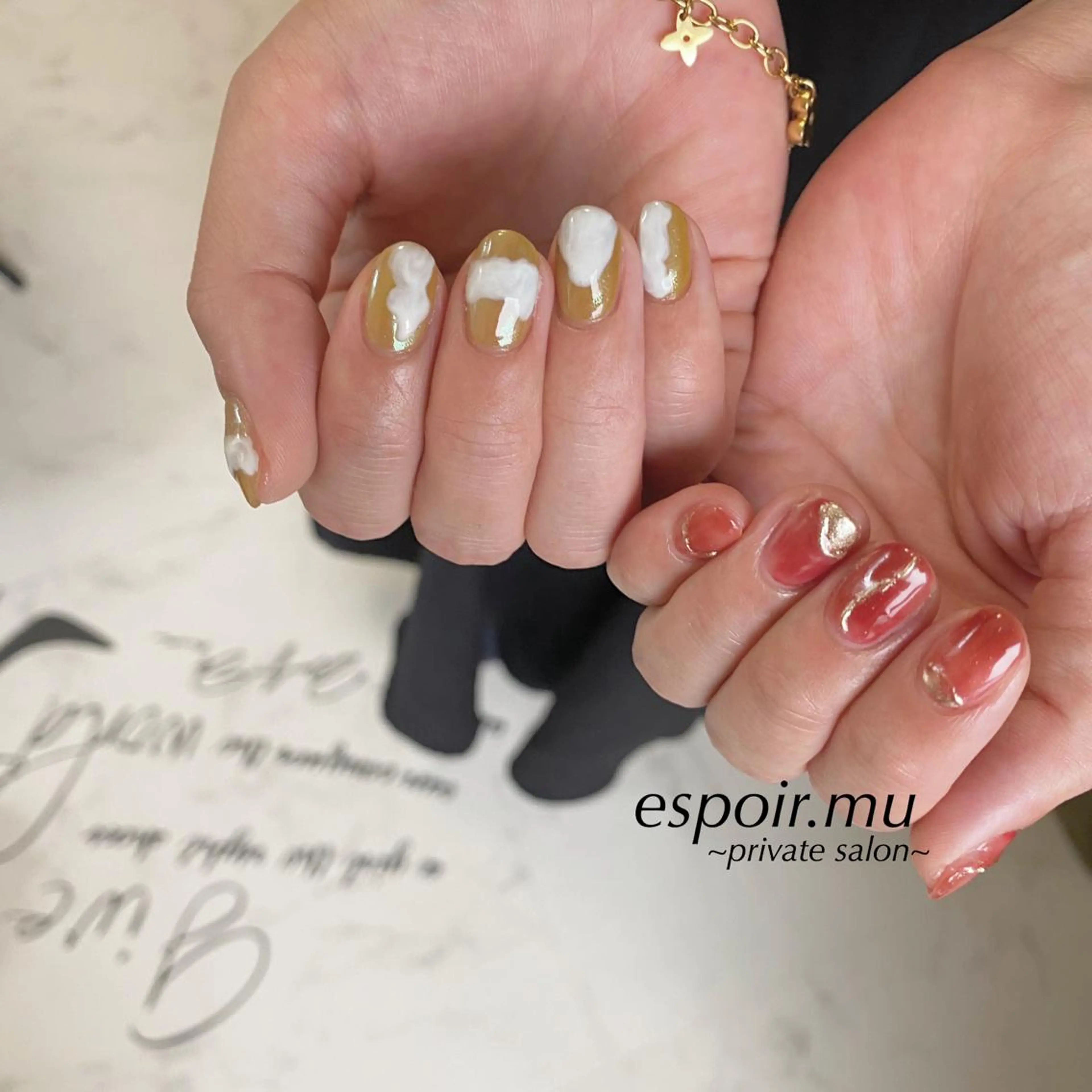 ショート ネイル espoir. muのネイルデザイン