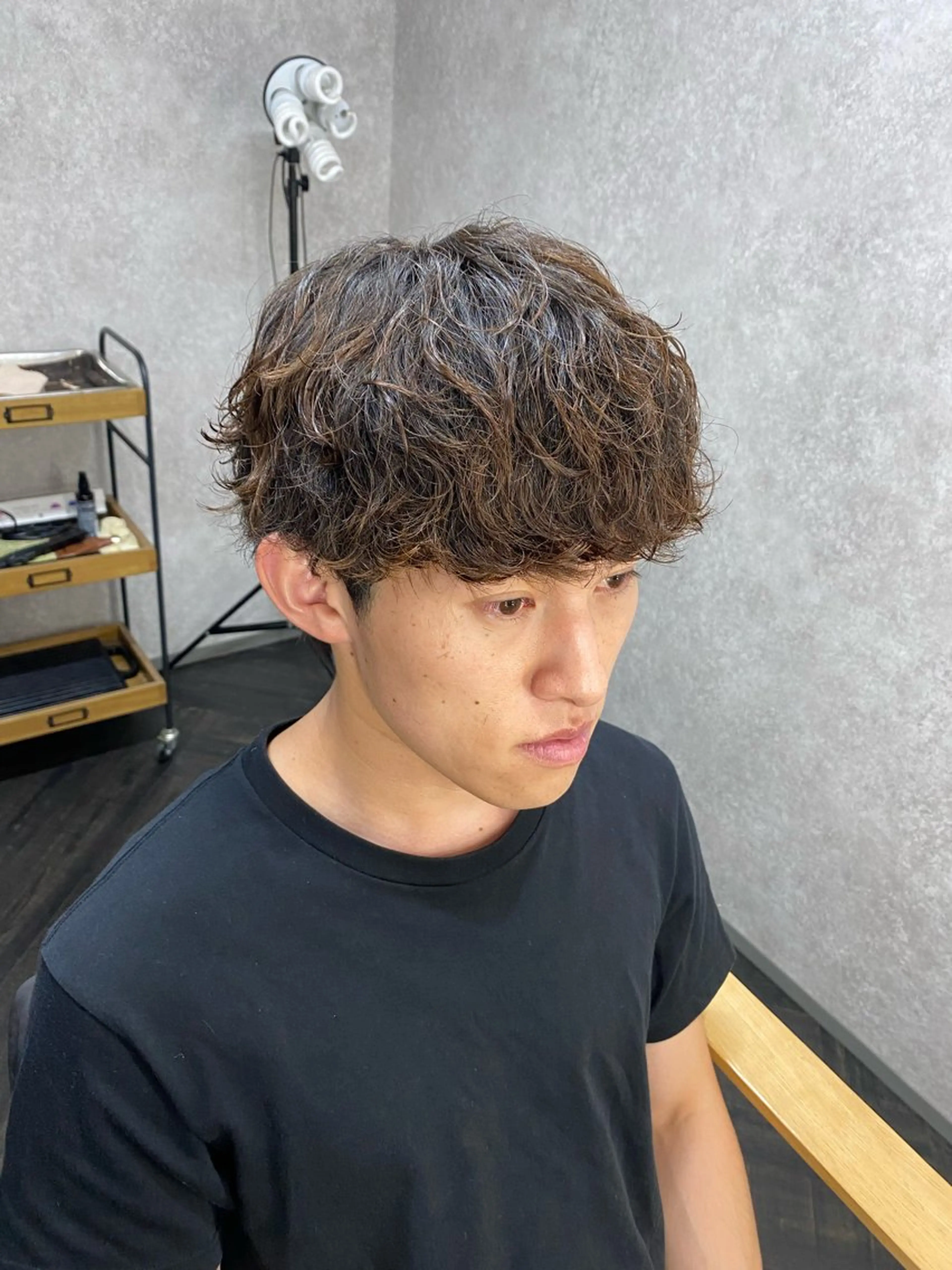 パーマ メンズ メンズパーマ 【メンズ専門】中本 翔大のヘアスタイル