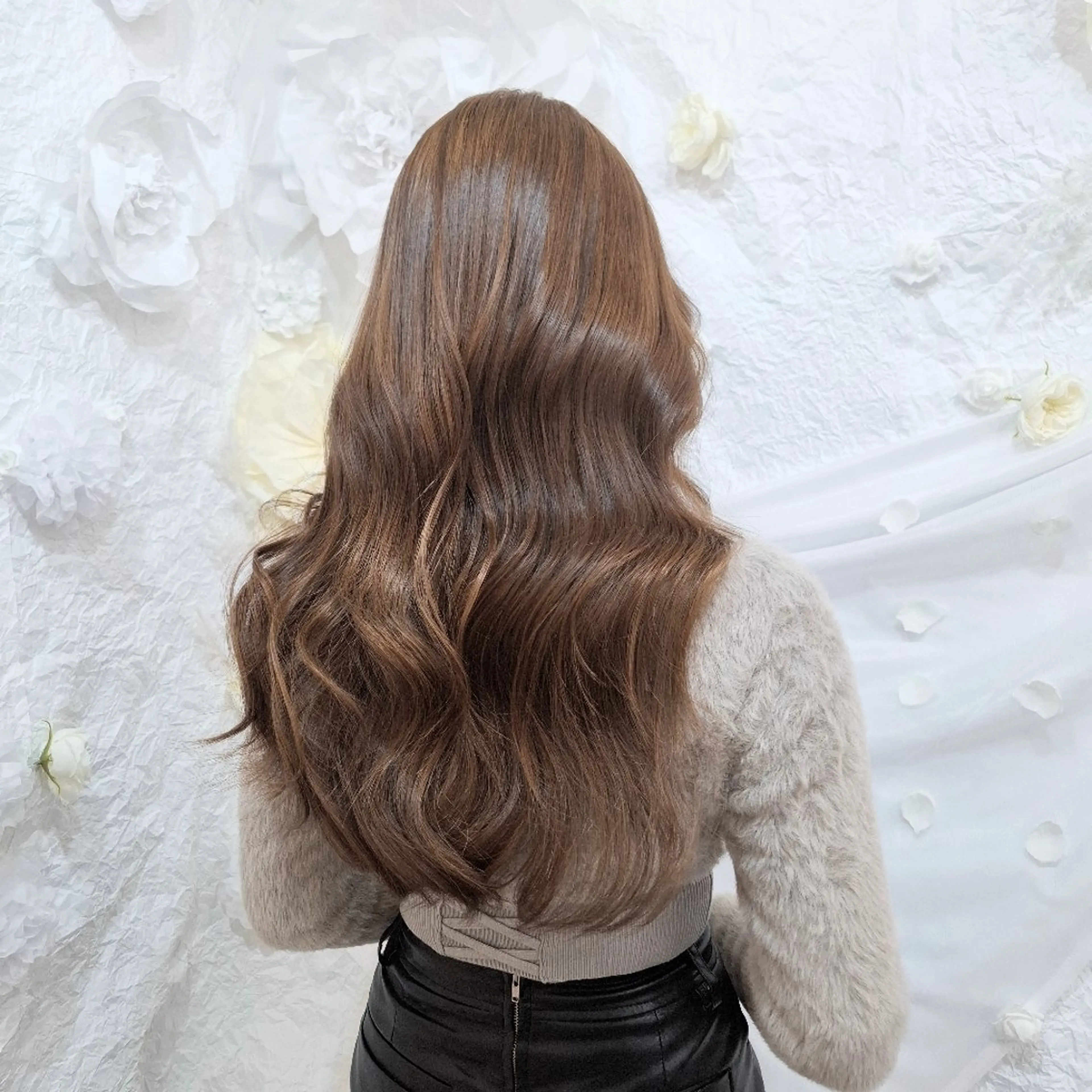 ヘアアレンジ カラー ロング ブリーチ ブラウンカラー ハイトーンカラー ヘアカラー HIME. ＊*ヒメドットのヘアスタイル