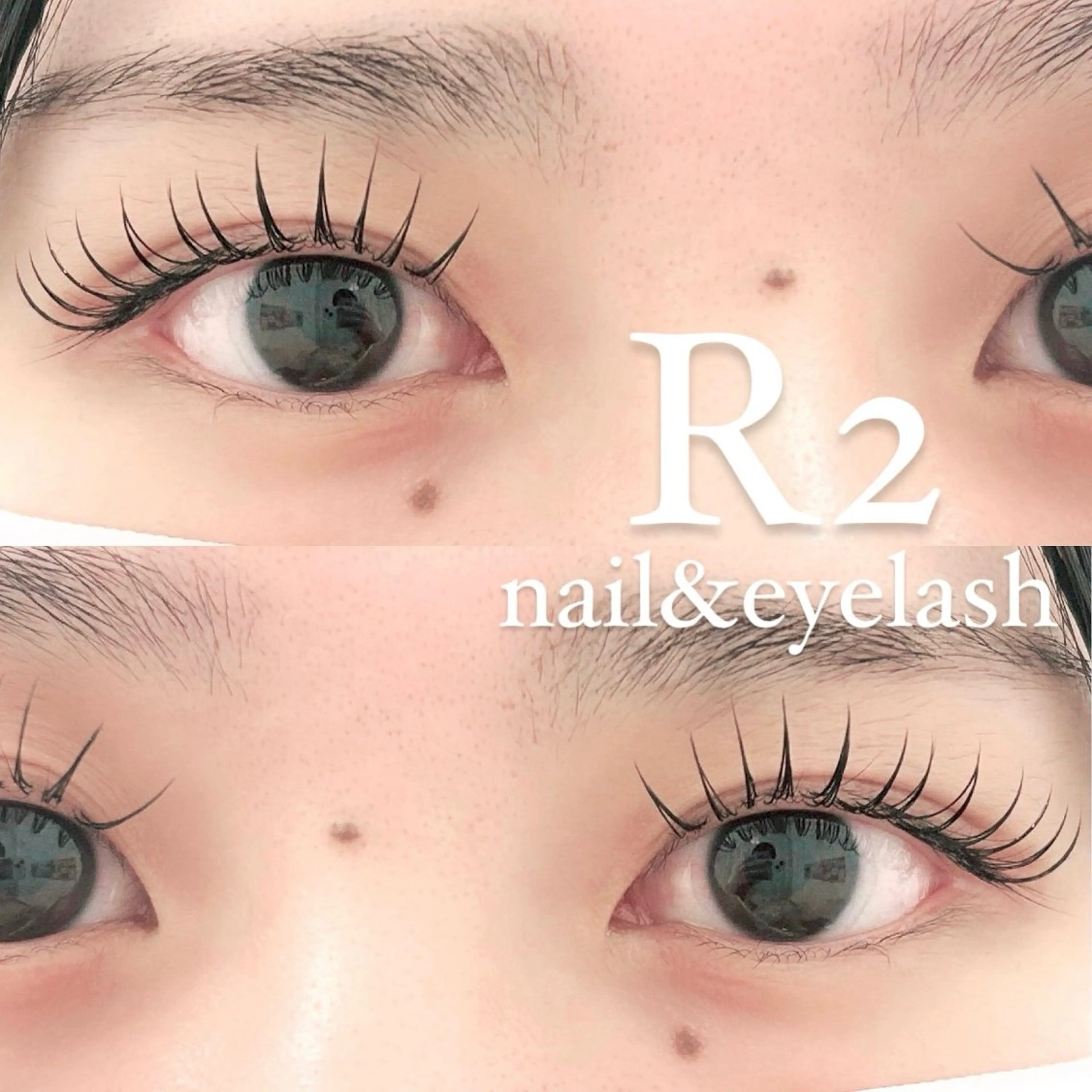 【まつ毛エクステ】他店オフ込み*フラットラッシュ120本の写真