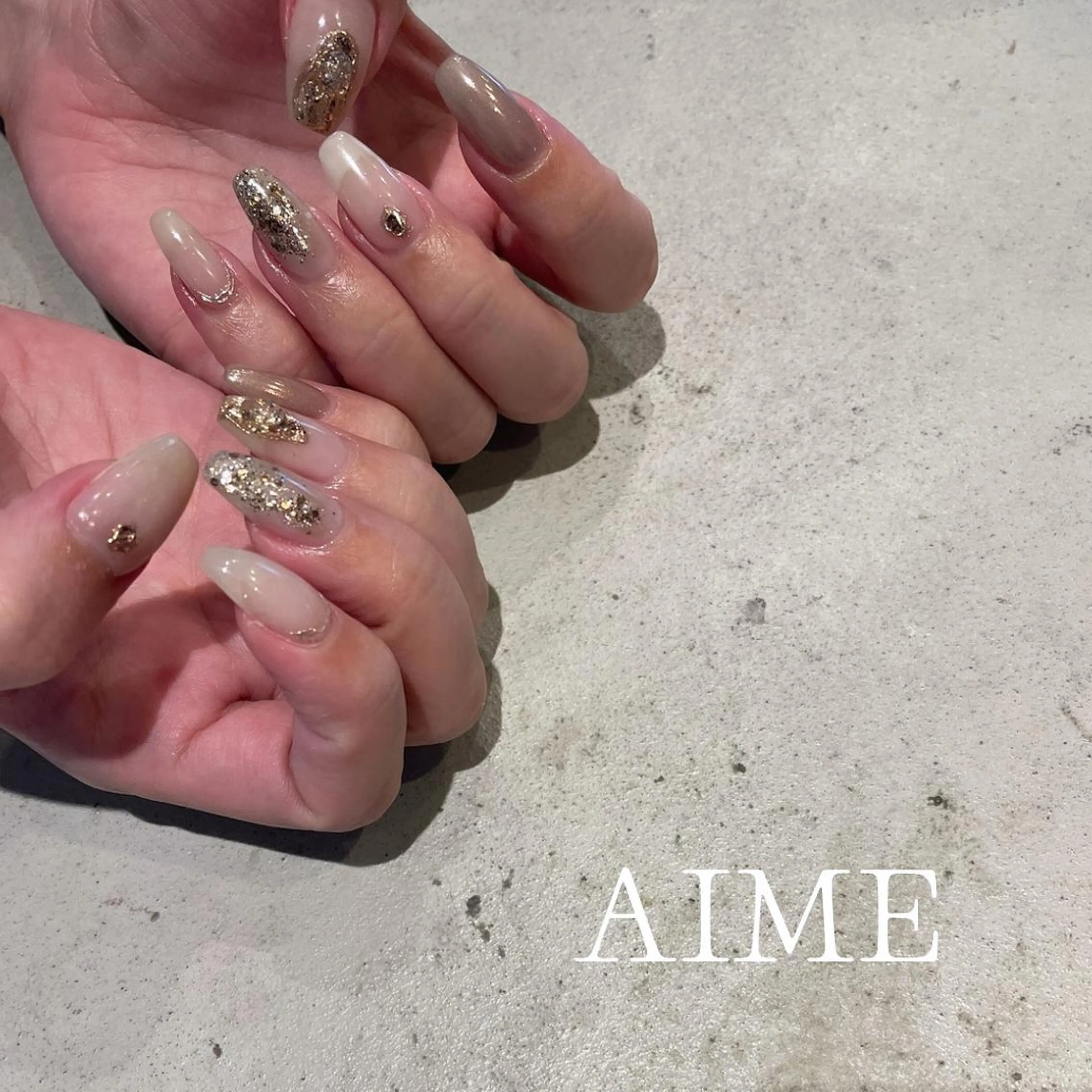 ネイル ハンドネイル AIME （momo）のネイルデザイン