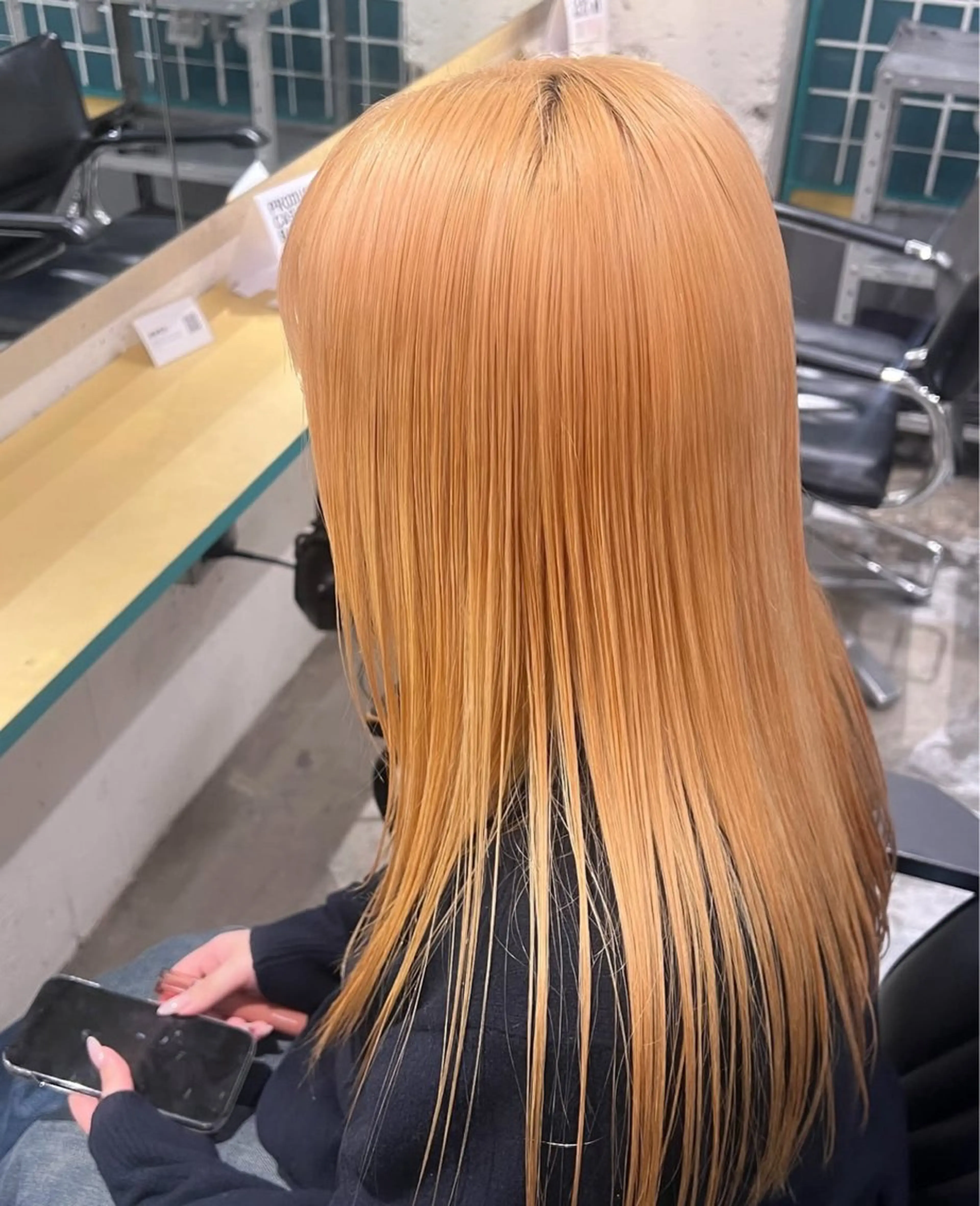 カラー 富岡 壮汰のヘアスタイル