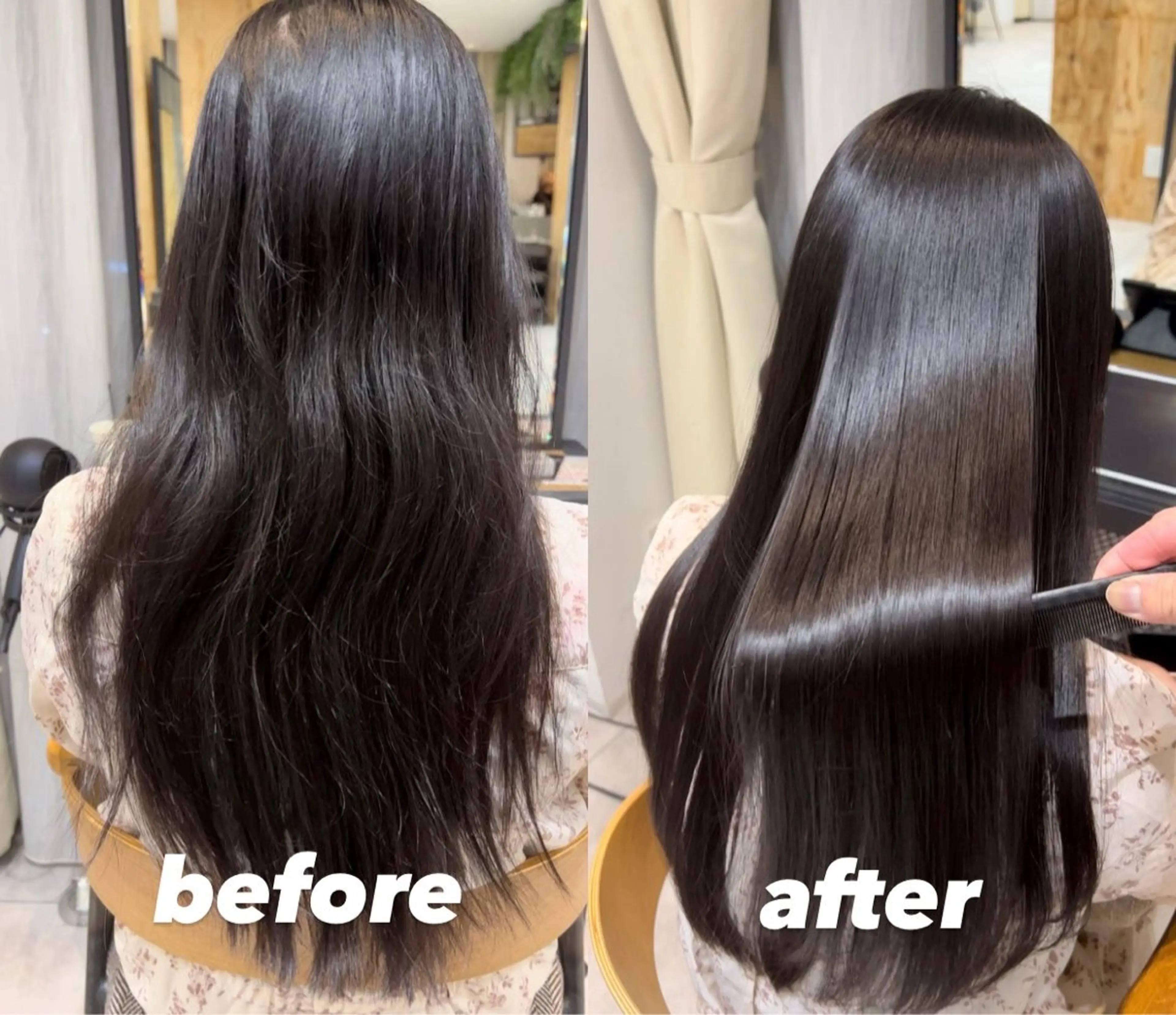 セミロング くせ毛 VIEW　yokohama所属・透明感カラー🌿/ 髪質改善カラー/カナのヘアスタイル